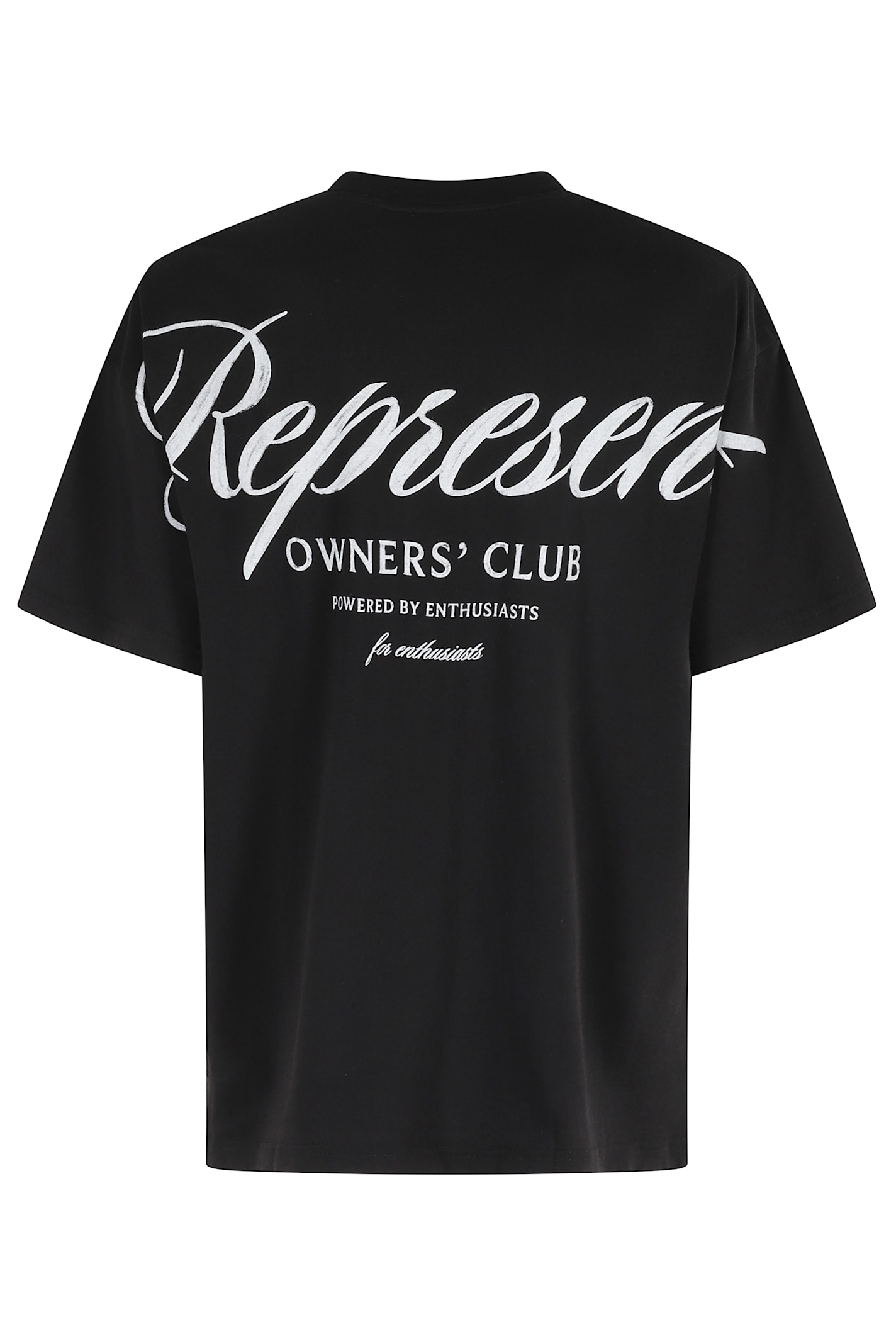 Represent Owners Club Script T-shirt In Black