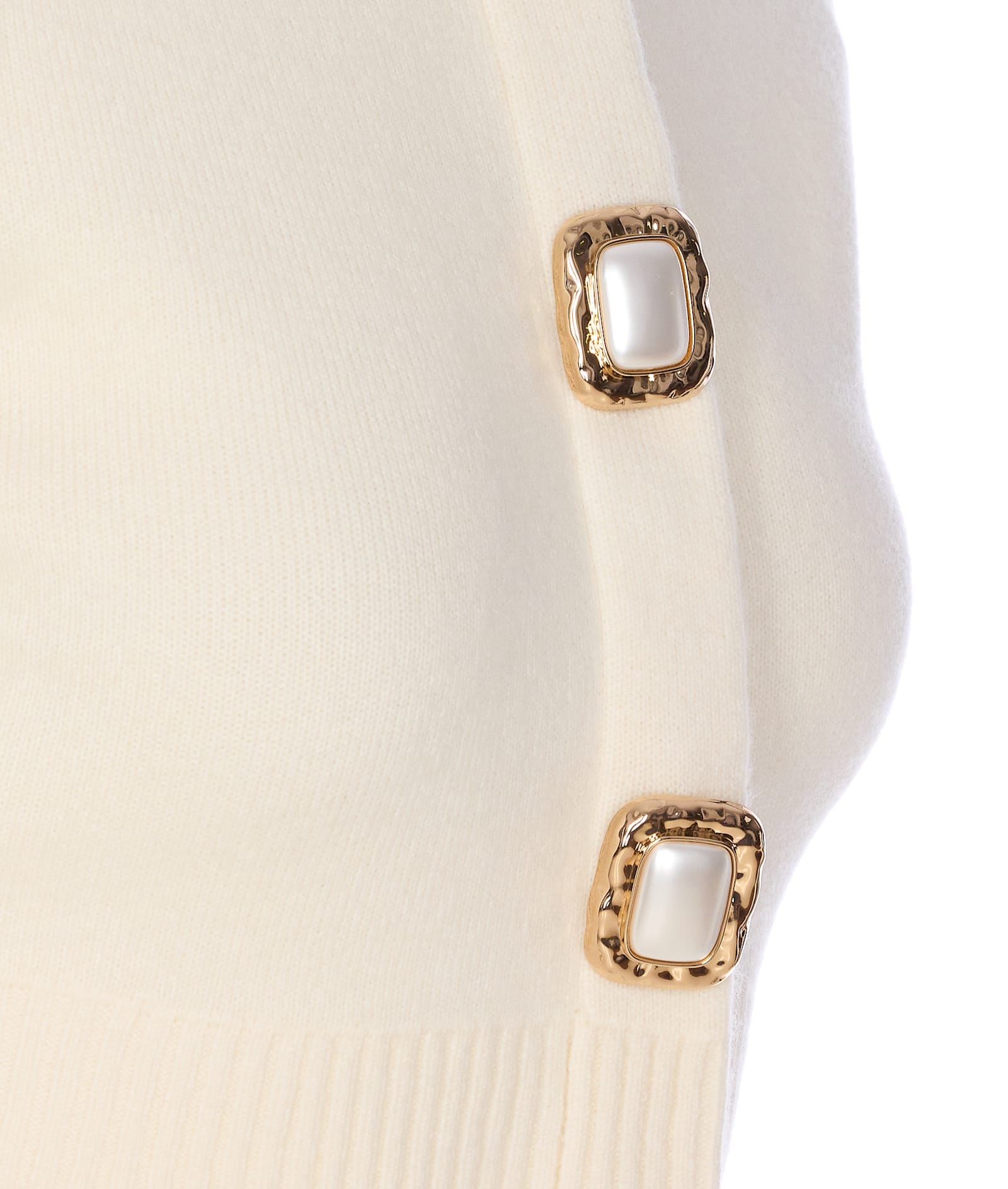 Self-portrait Wool Cardigan In Neutral