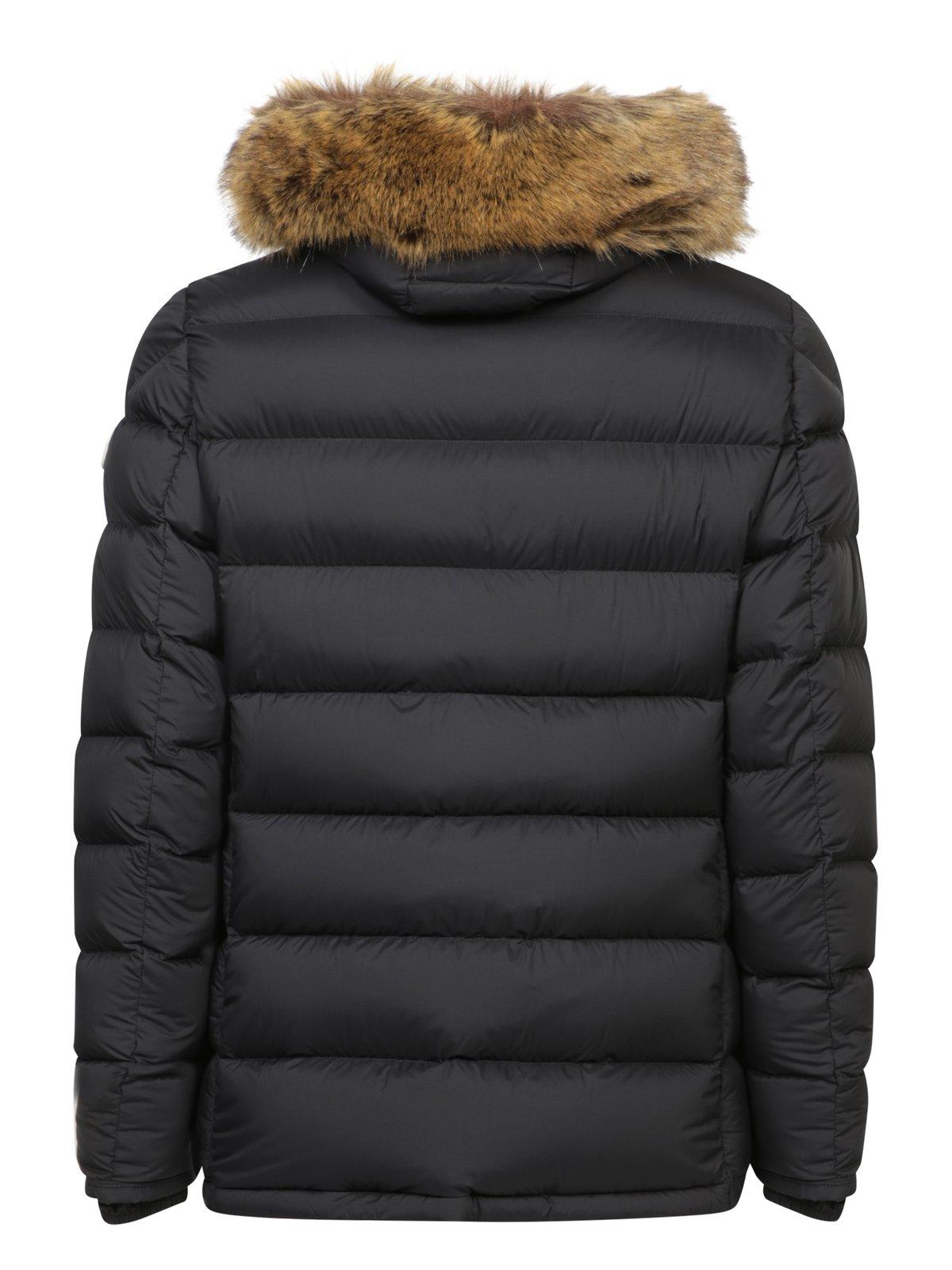 Shop Moncler Clunye Short Down Jacket In Black