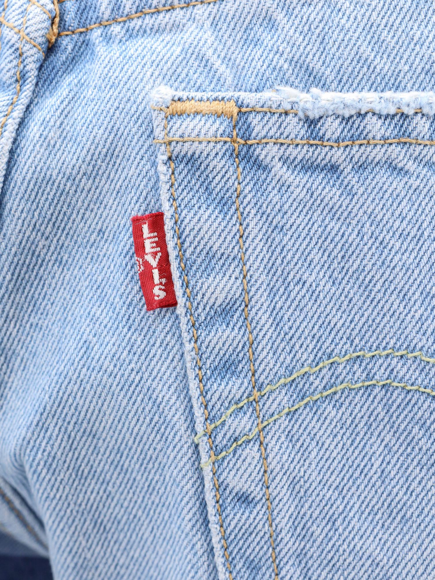 Shop Levi's Shorts In Clear Blue