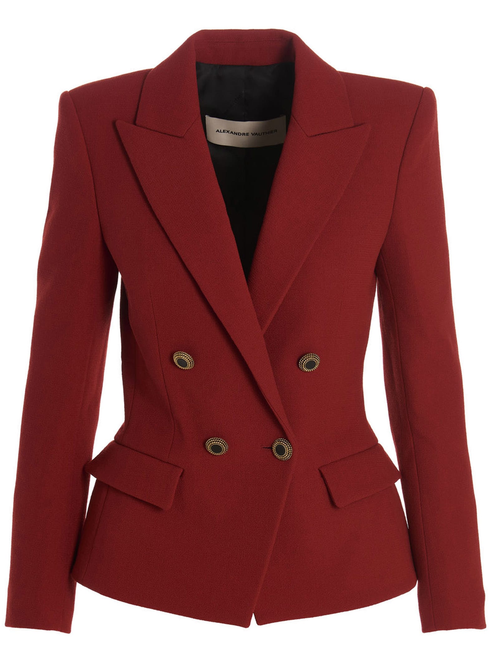 Alexandre Vauthier Double-breasted Wool Blazer Jacket