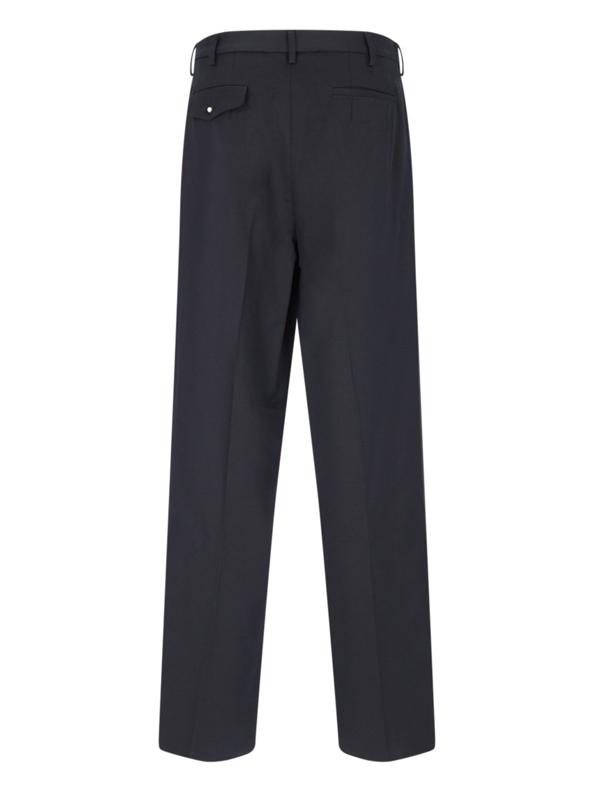 Shop Magliano Pleated Pants In Blue
