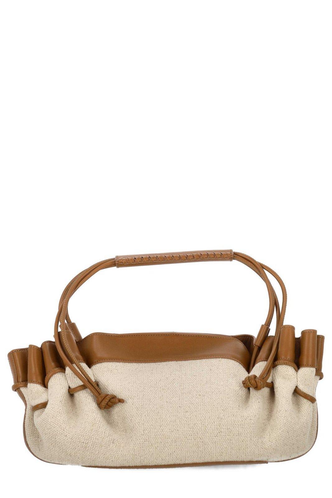 Hereu Ruched Detailed Tote Bag