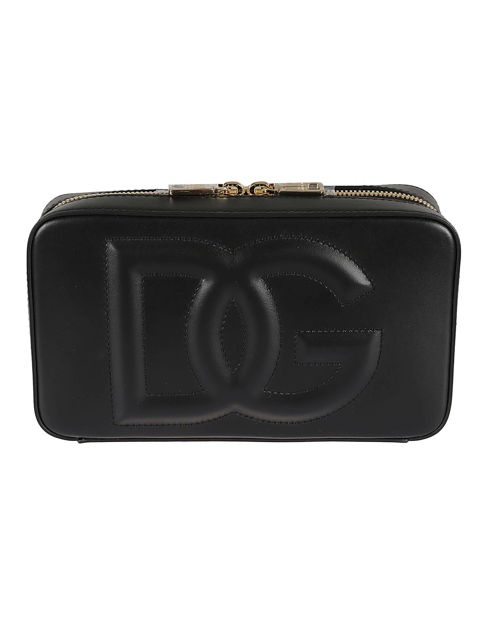 Dolce & Gabbana Logo Embossed Camera Bag