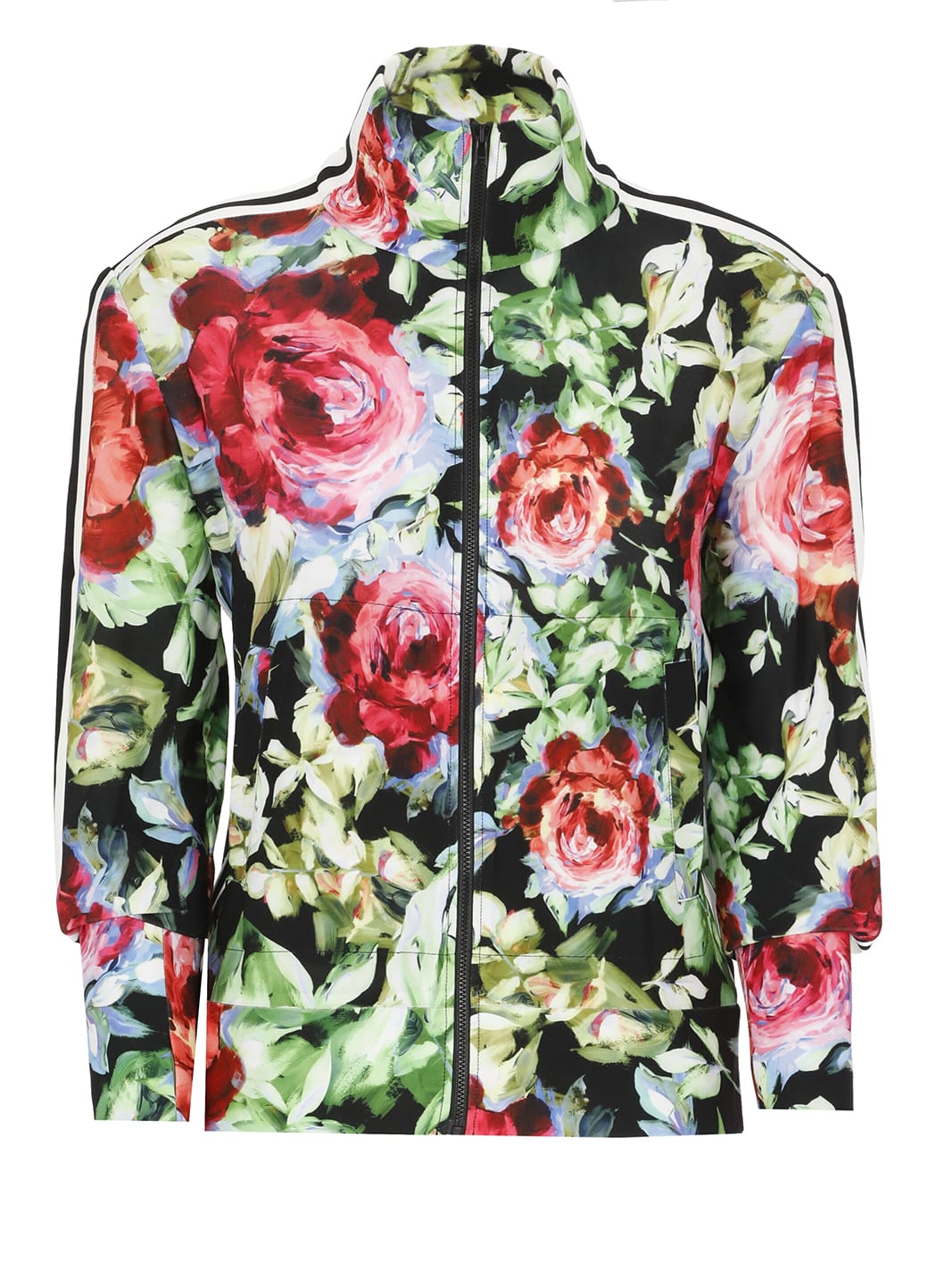 Norma Kamali Floral Sports Jacket