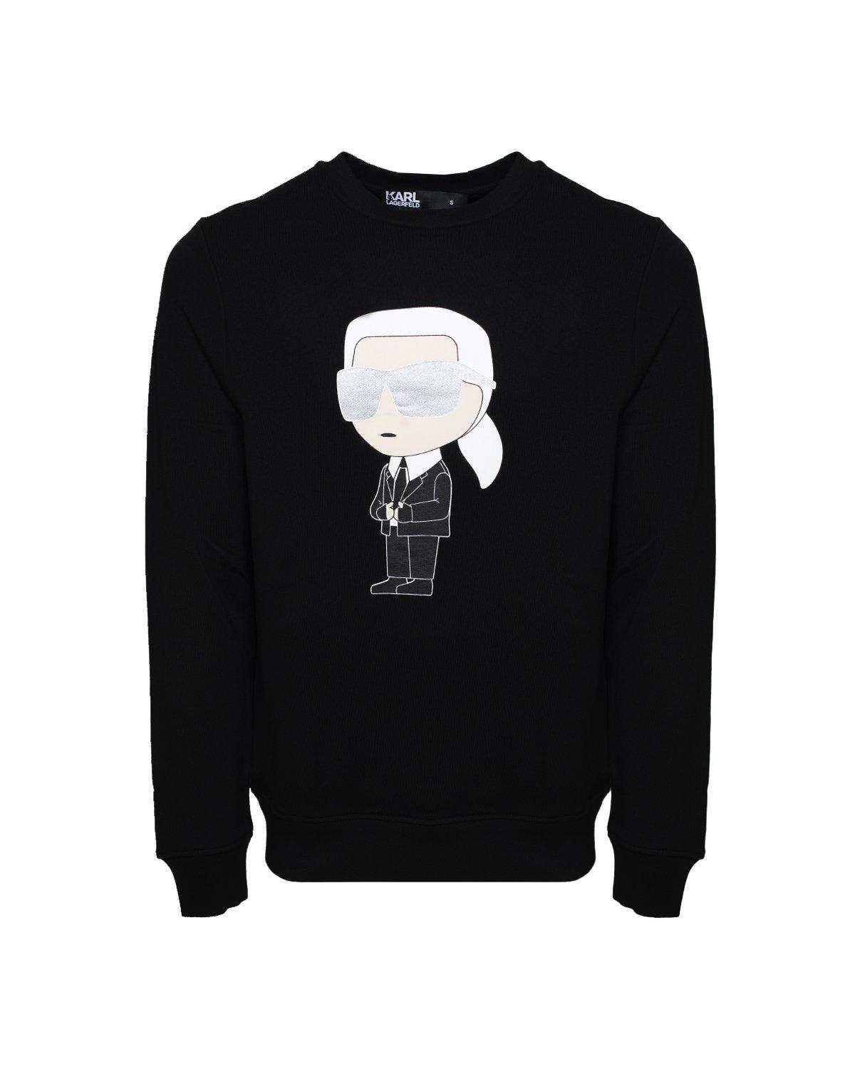 Ikonik Karl Printed Crewneck Sweatshirt