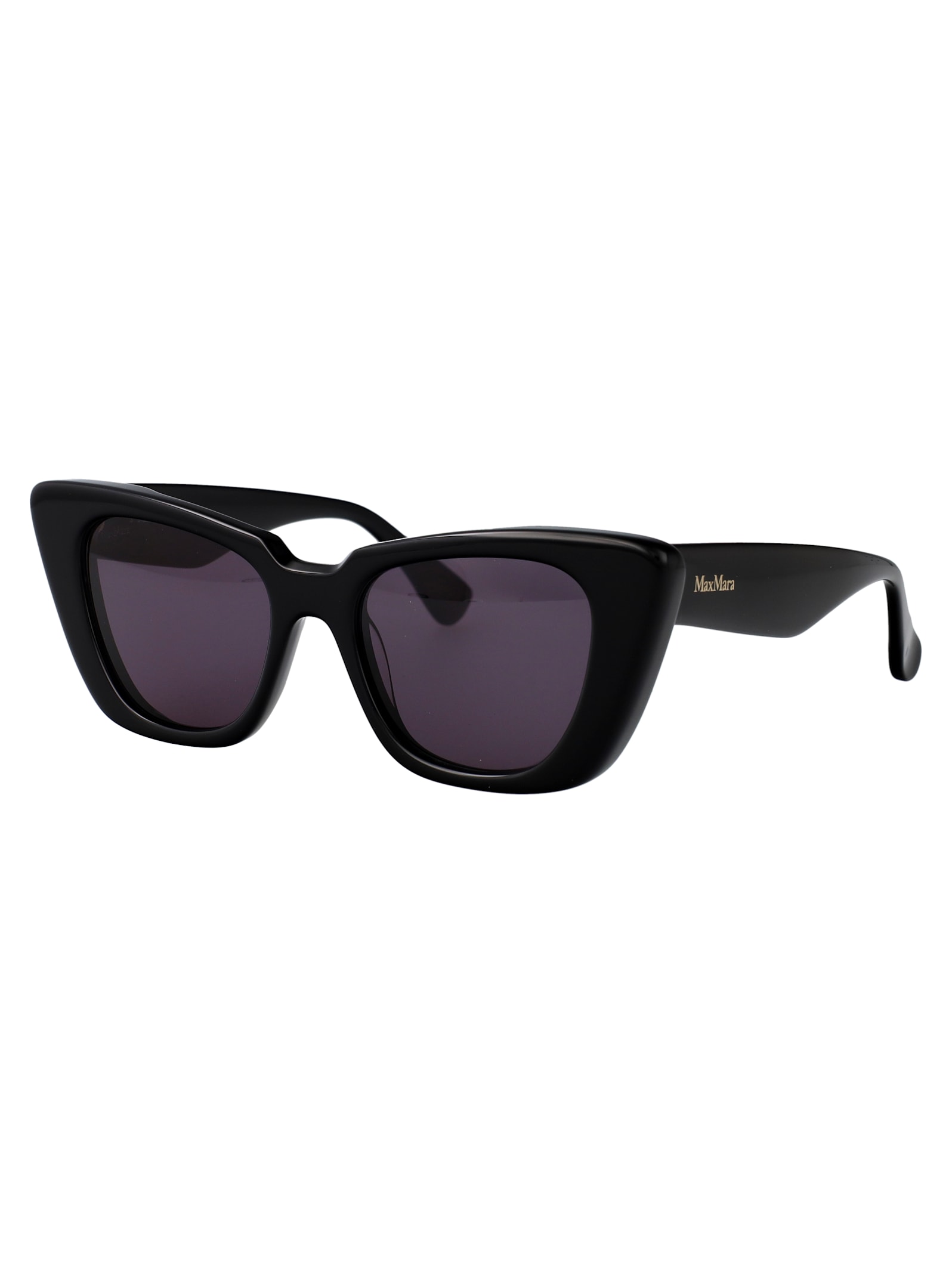 Max Mara Glimpse5 Sunglasses In Black