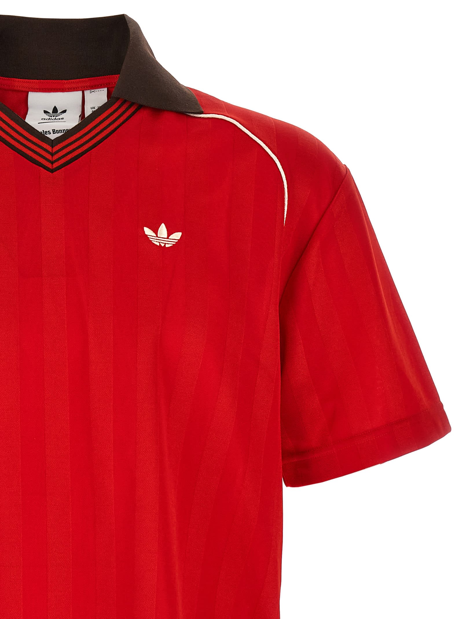 Adidas Originals By Wales Bonner Wb Football T-shirt In Red