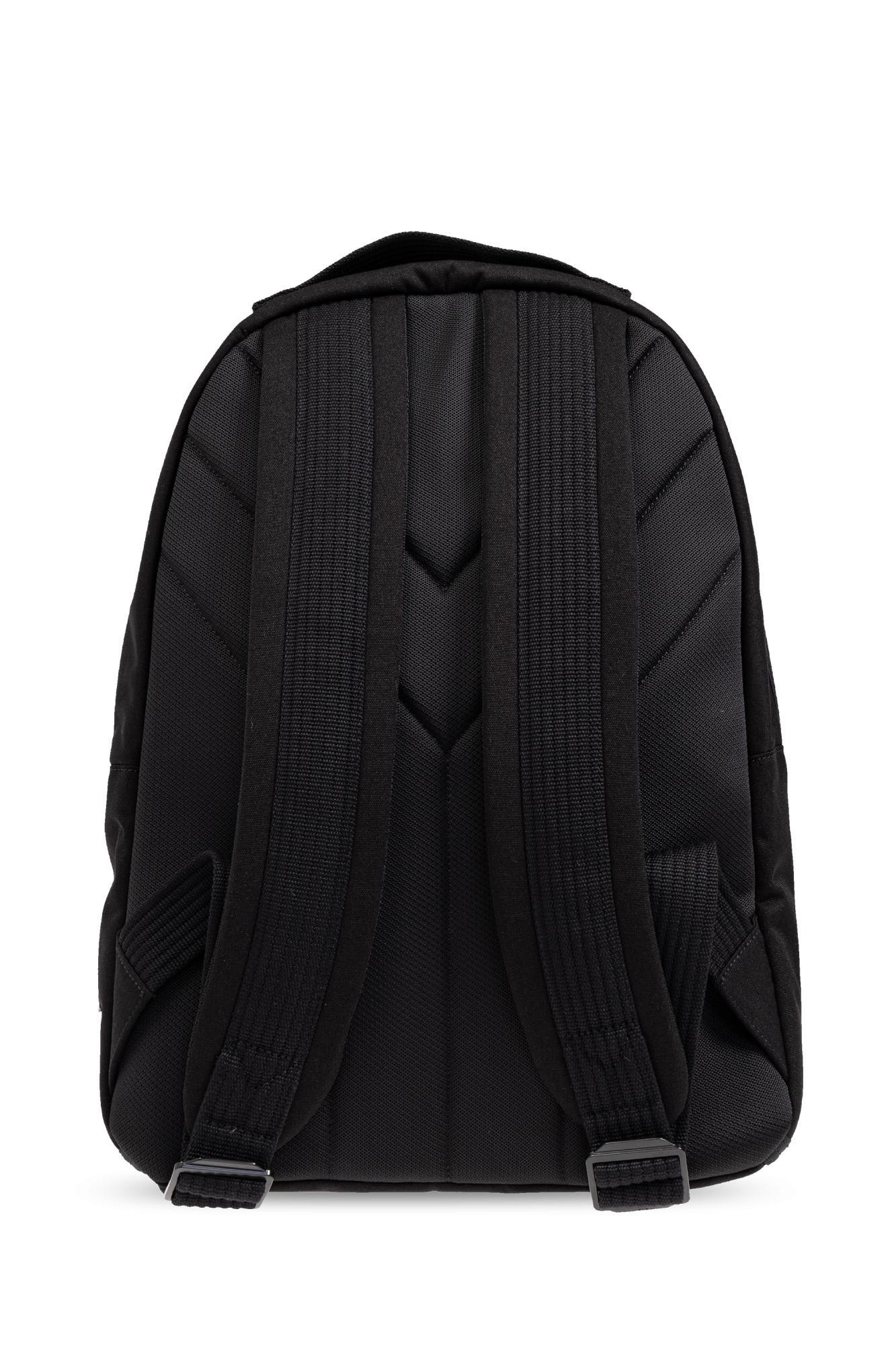 Shop Y-3 Backpack With Printed Logo In Black