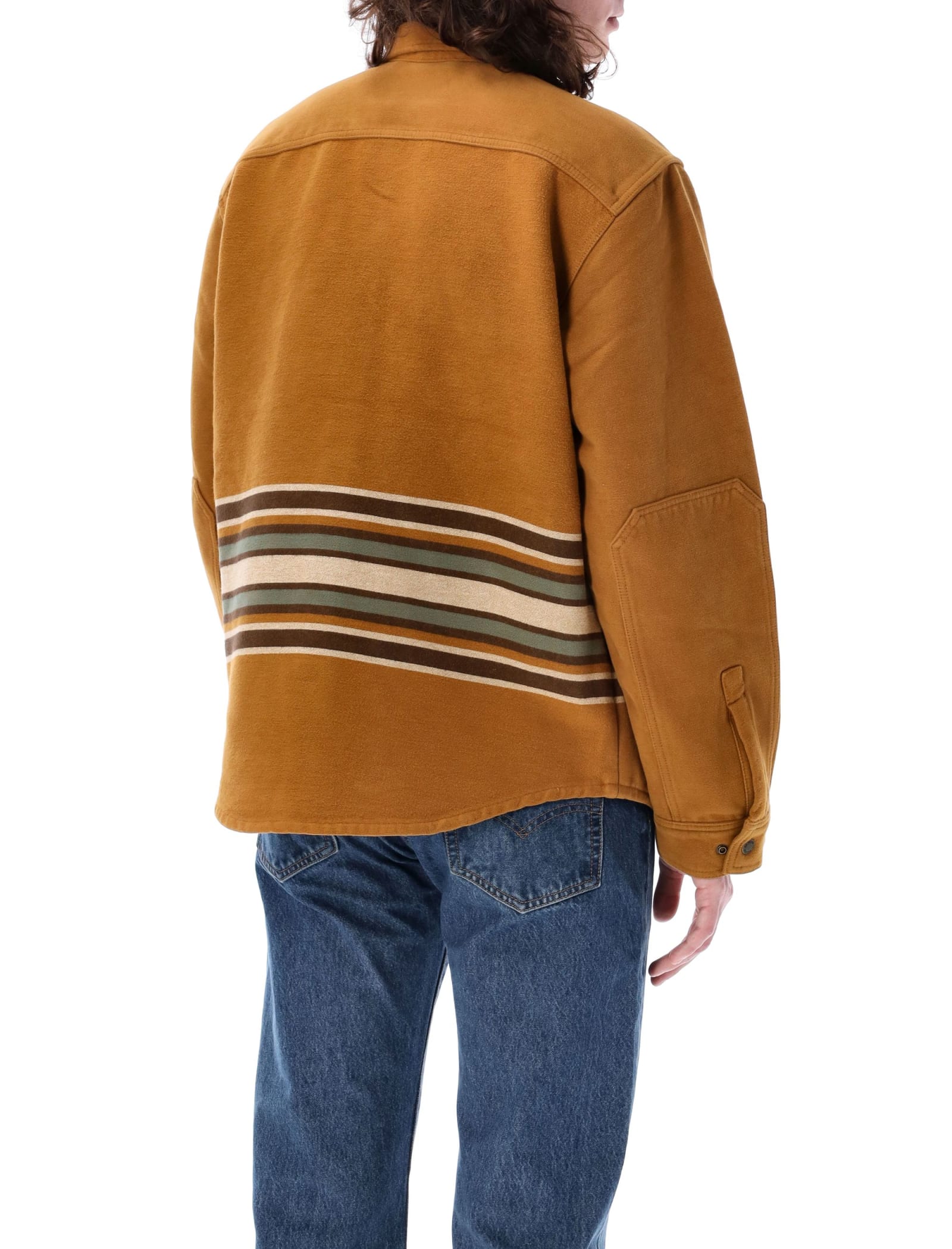Shop Filson Beartooth Overshirt In Golden Brown