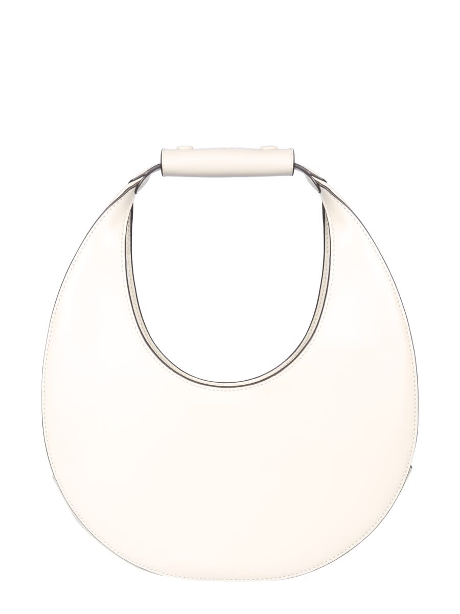 Shop Staud Bag Moon In Ivory