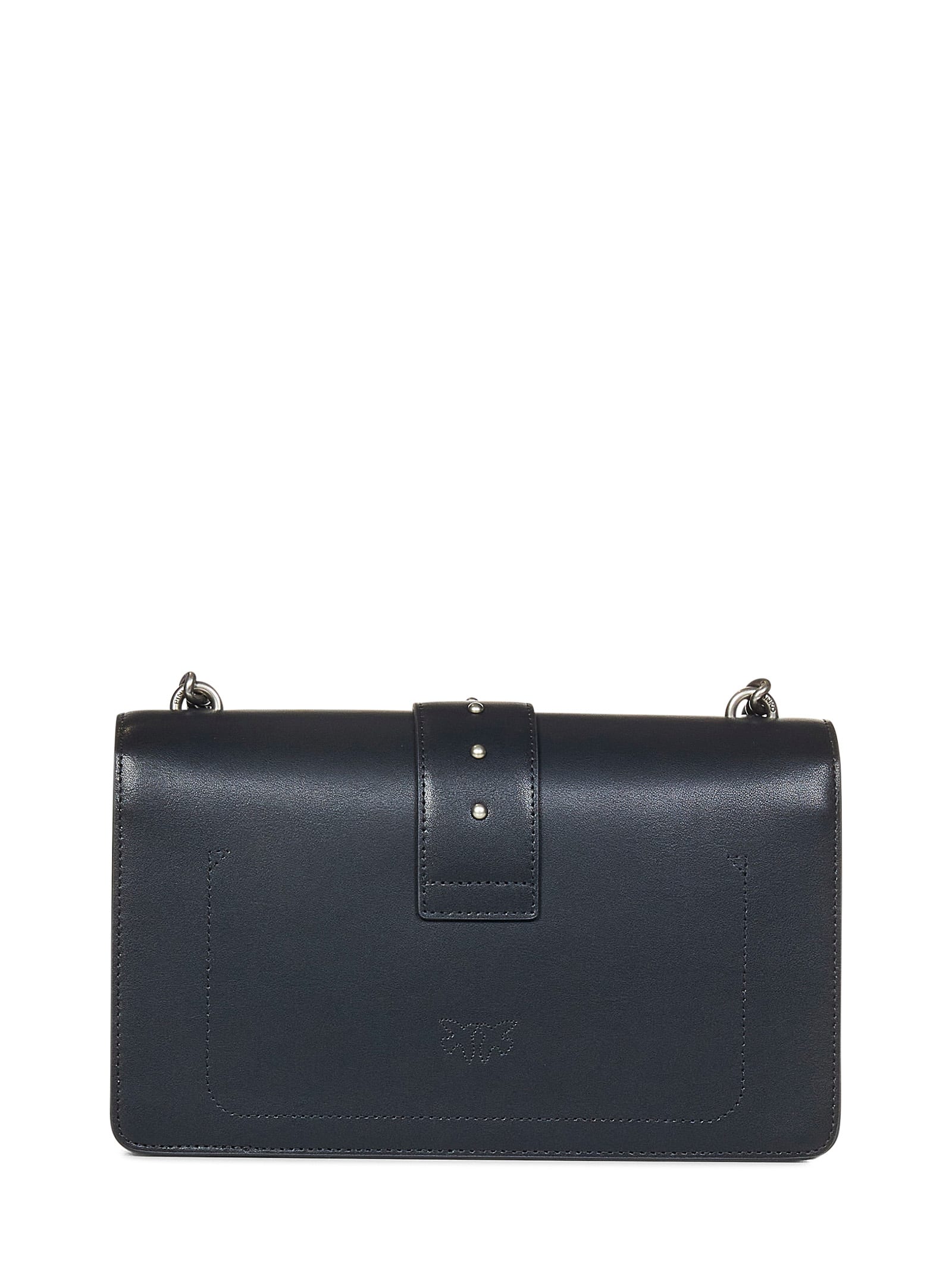 Shop Pinko Classic Love Bag One Shoulder Bag In Black