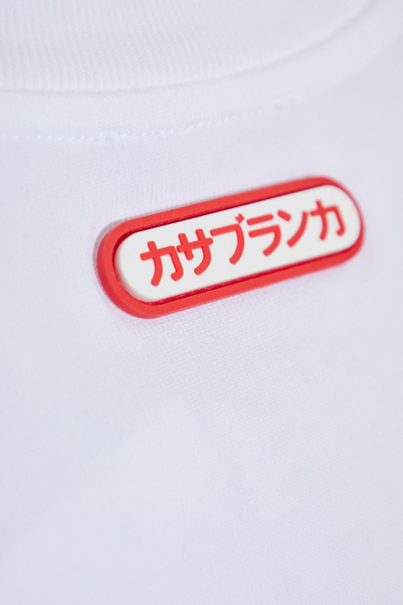 Casablanca Montagne Sportif Oversized T-shirt In White