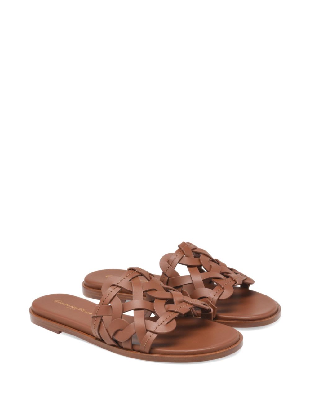 Gianvito Rossi Amalfi Sandal In Brown