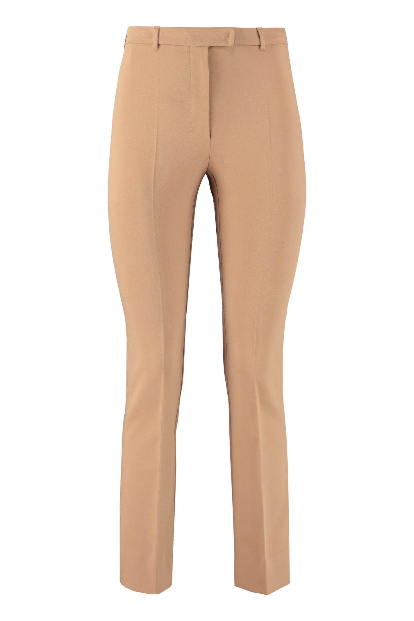Shop 's Max Mara Fatina Cropped Trousers In Camel