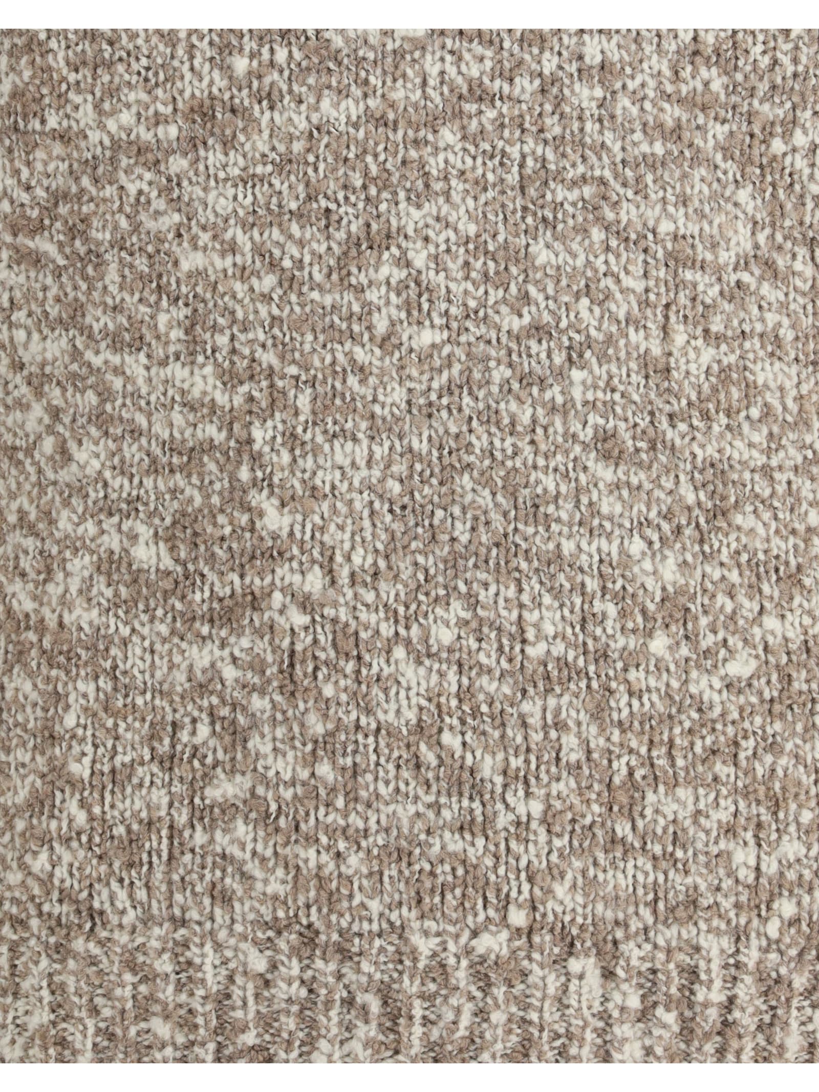 Dolce & Gabbana Fine-gauge Wool Crew Neck Pullover In Neutral