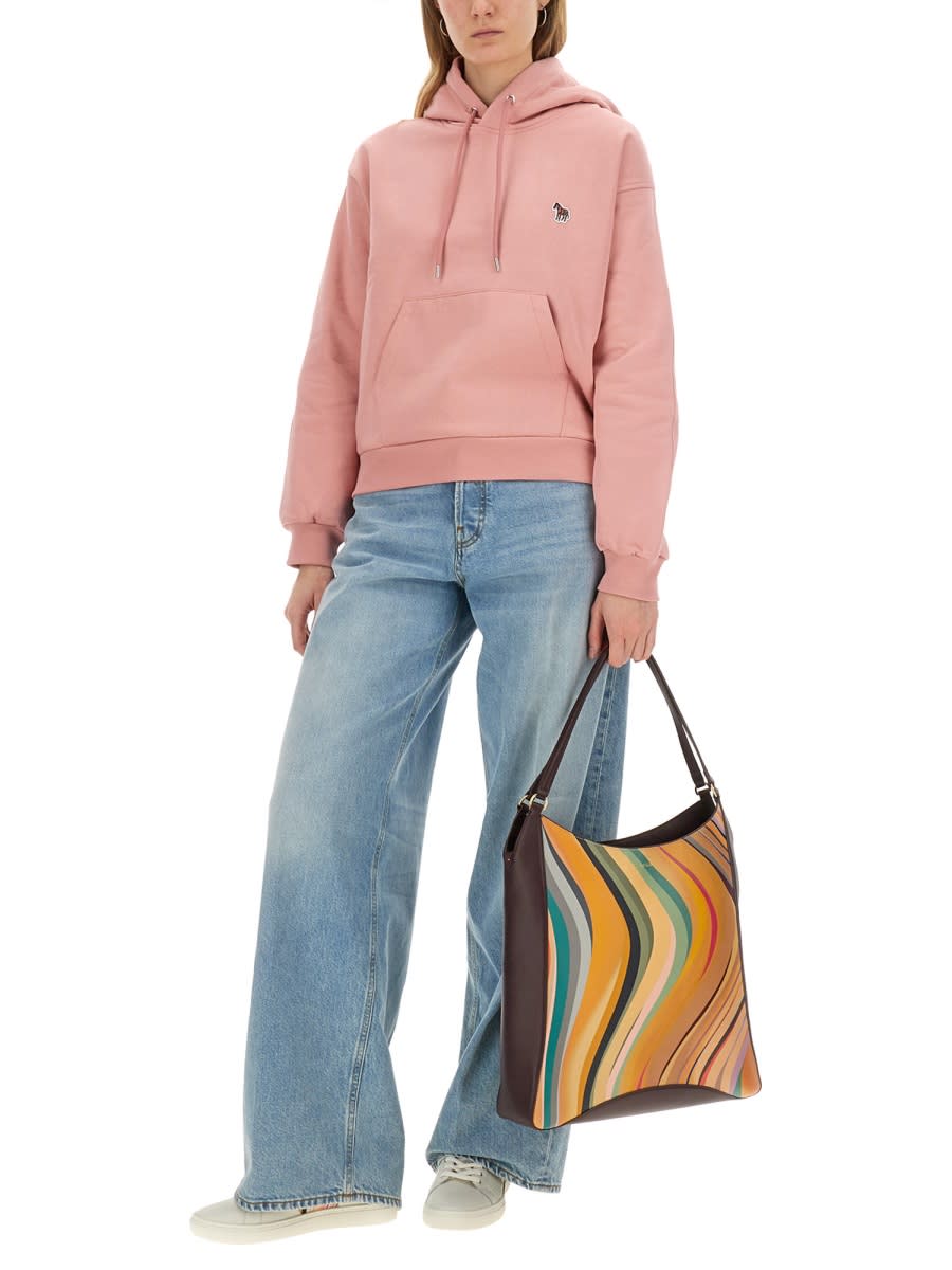 Ps By Paul Smith Ps Paul Smith Zebra Sweatshirt In Pink