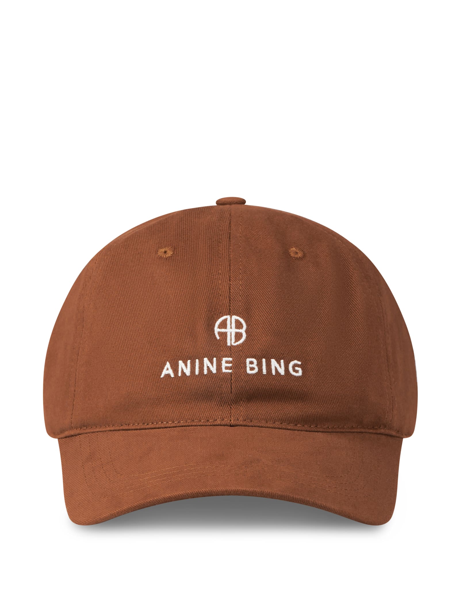Anine Bing Jeremy Baseball Cap In Dark Camel In Brown