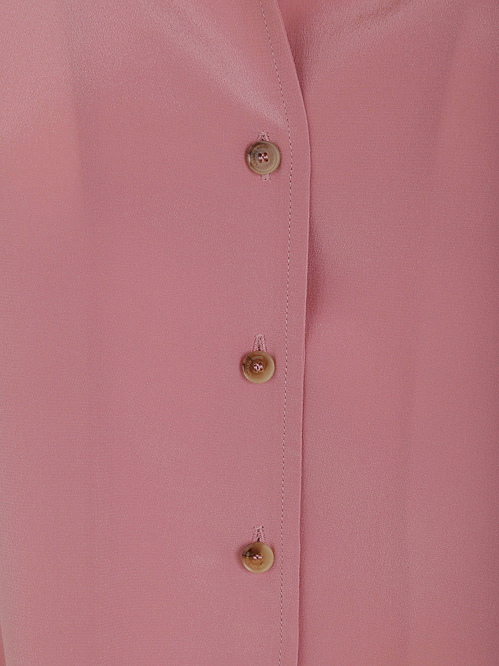 Shop Liviana Conti Elastic Bottom Shirt In Ruby Pink