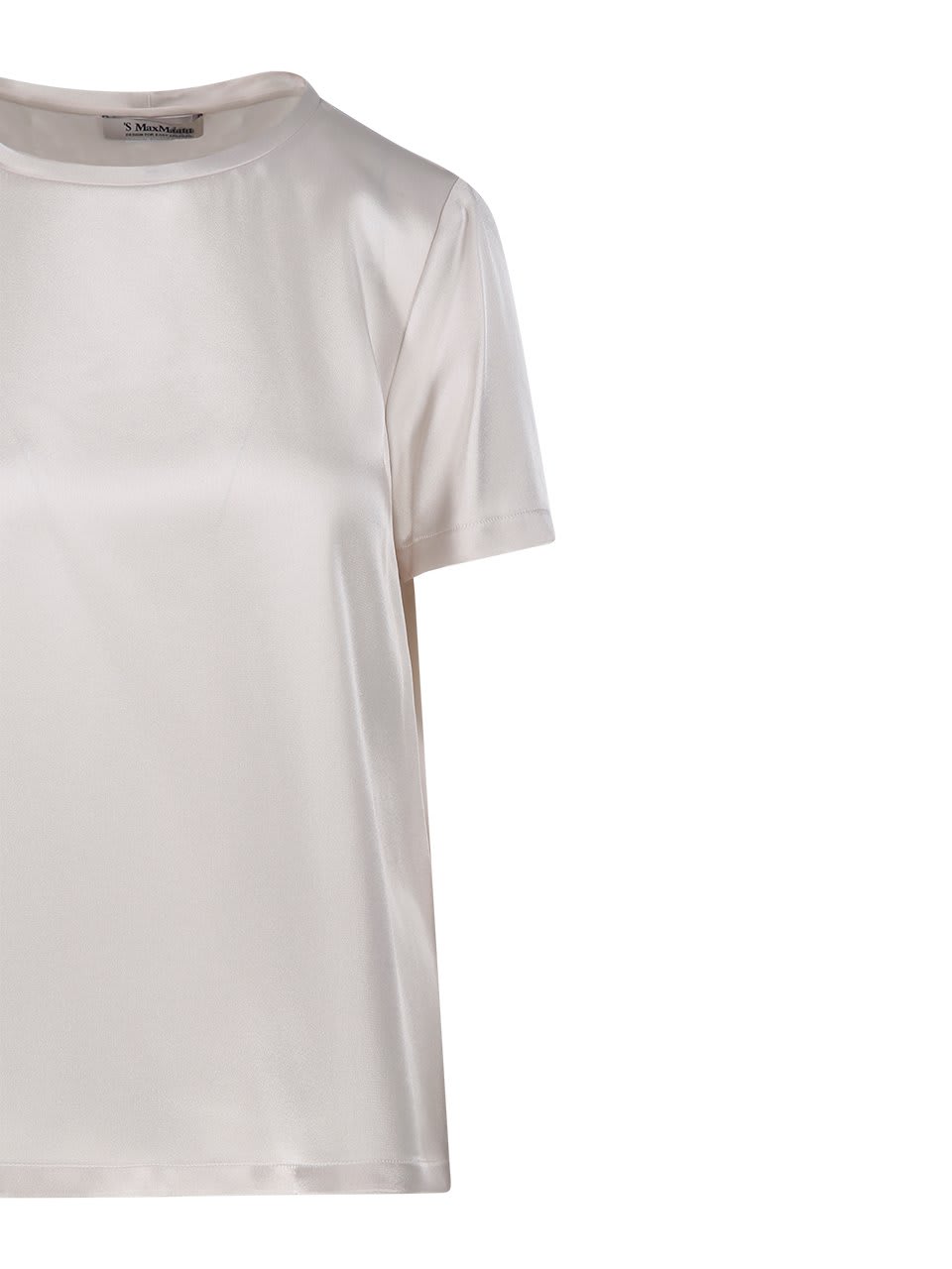 Shop 's Max Mara Crewneck Short-sleeved T-shirt In Ivory