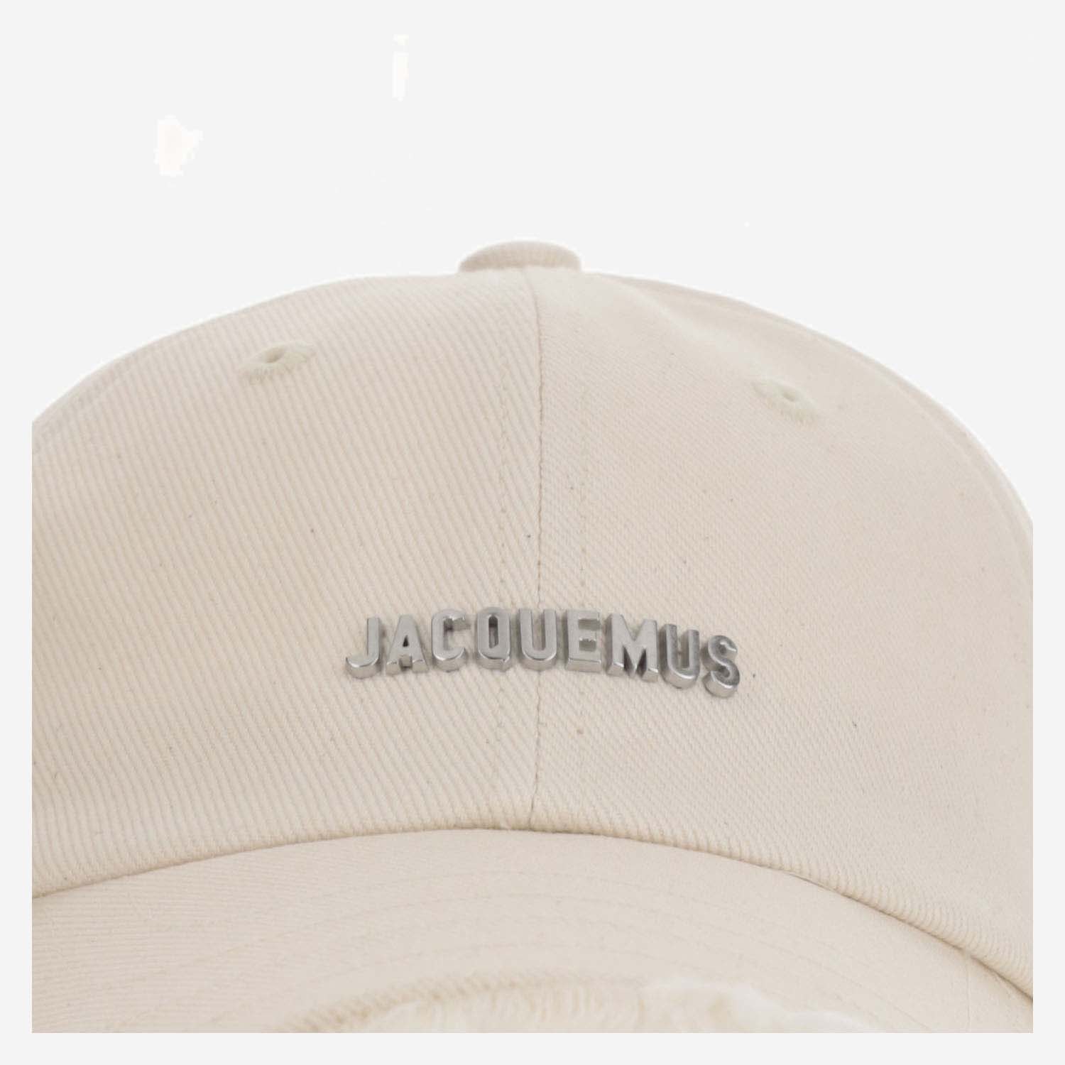 Jacquemus Jacquemu La Casquette Artichaut Fringe Baseball Cap In White