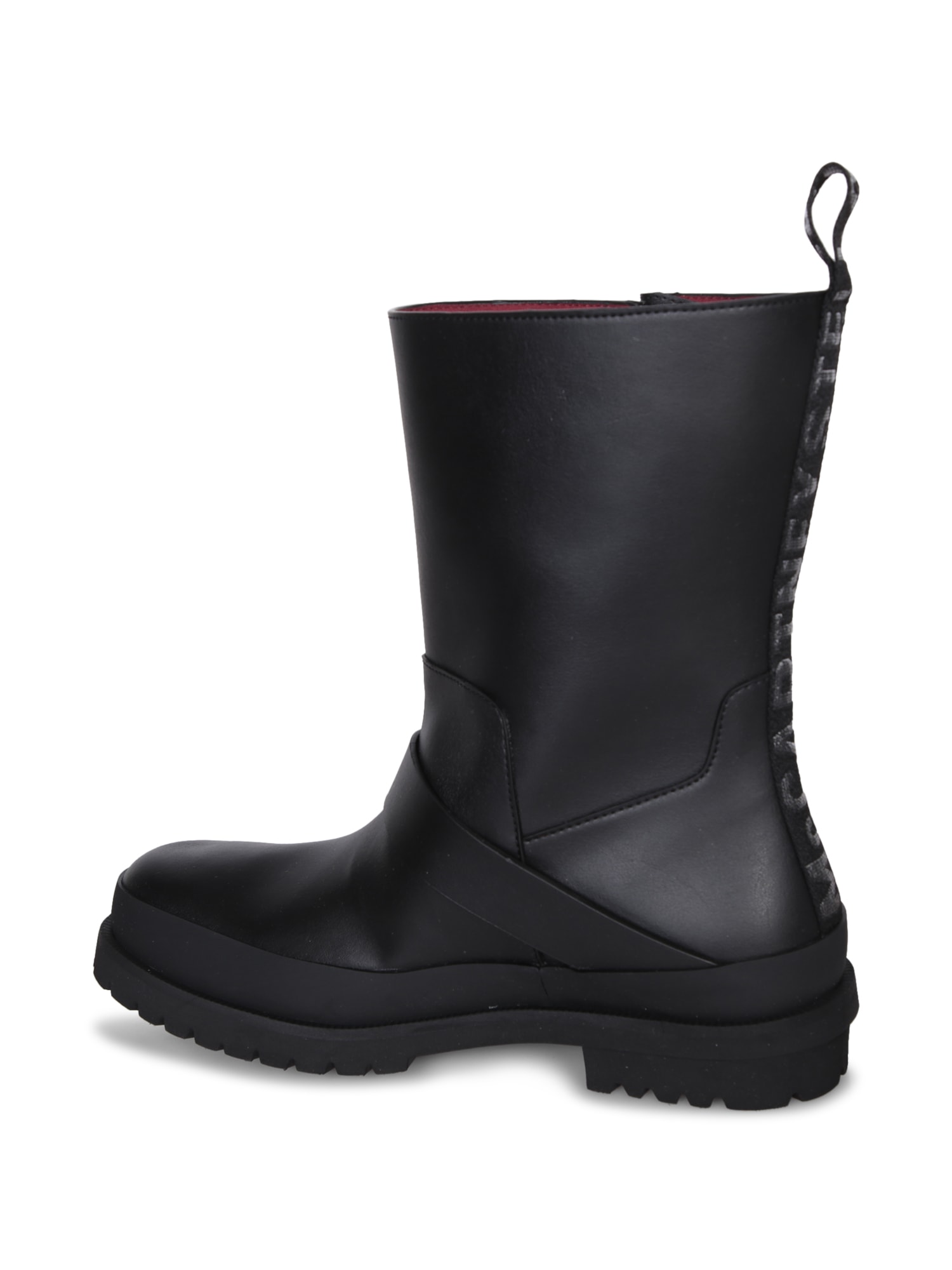 Shop Stella Mccartney Trace Eco Black Boots