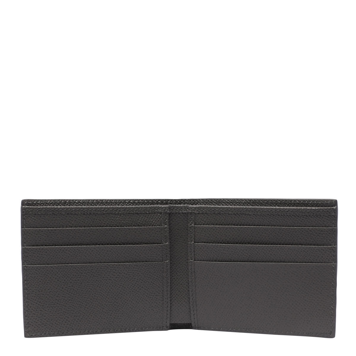 Shop Dolce & Gabbana Logo Plaque Bifold Wallet In Canna Da Fucile