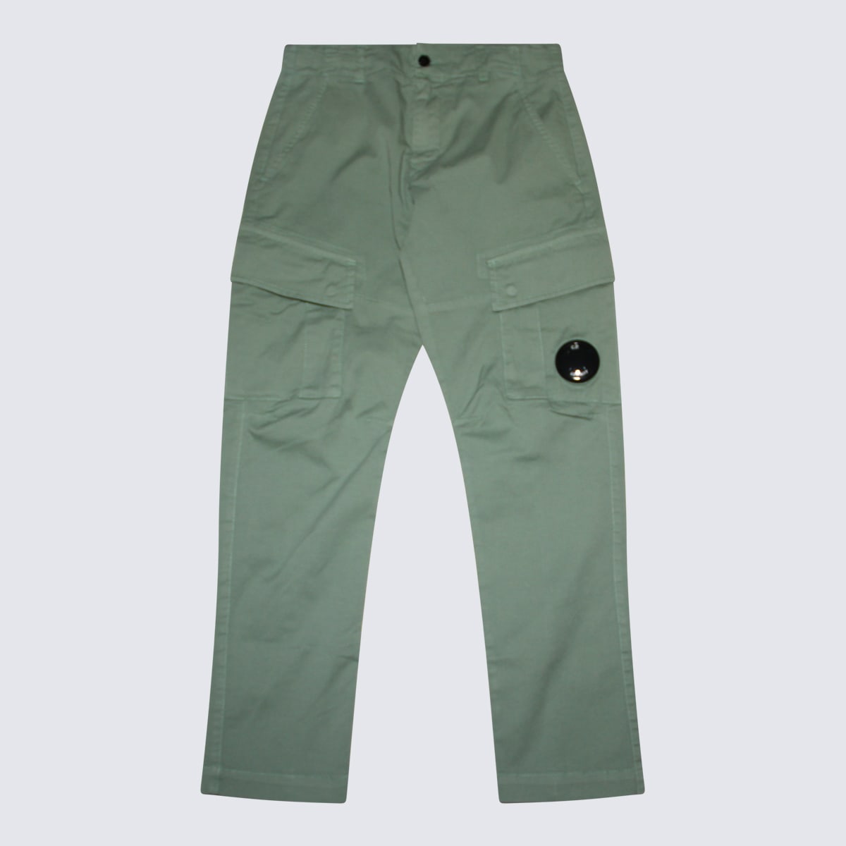 C.P. COMPANY GREEN COTTON PANTS