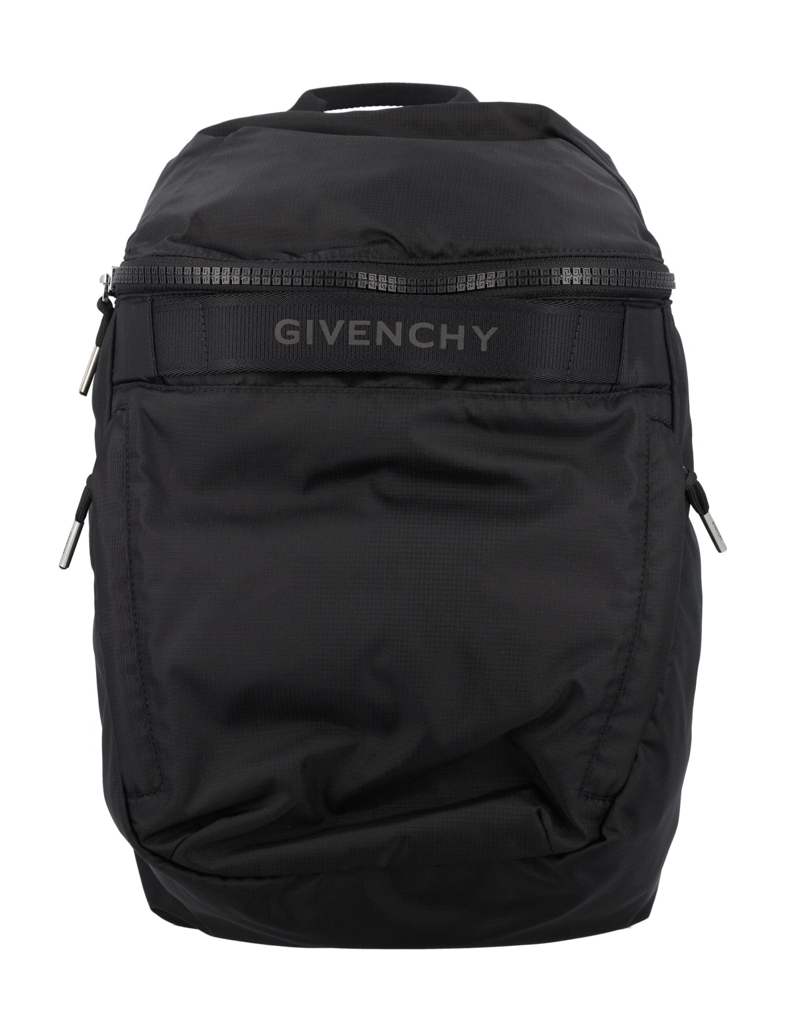 Shop Givenchy G-trek Backpack In Nylon In Black