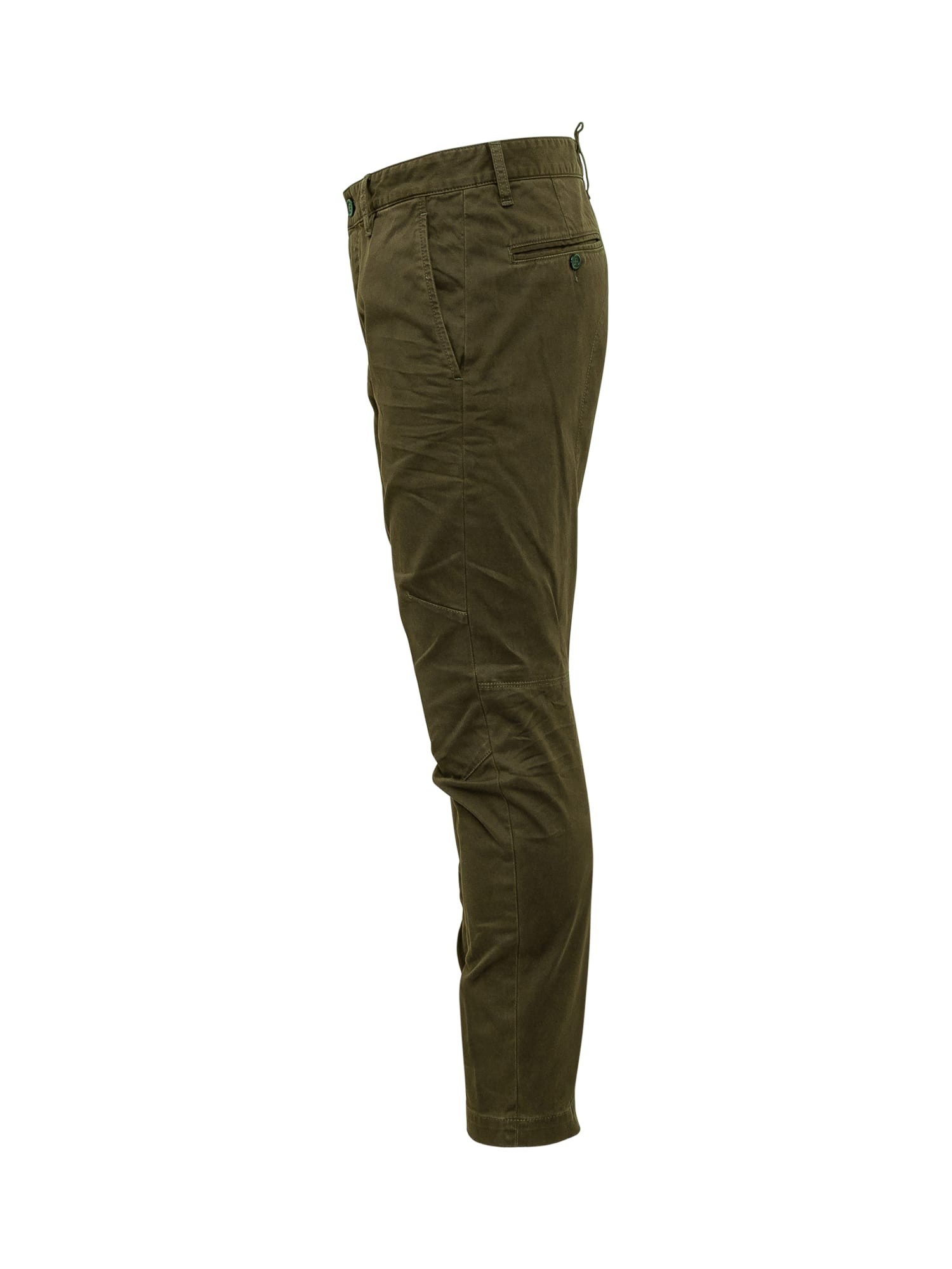 Dsquared2 Sexy Chino Pants In Military Green