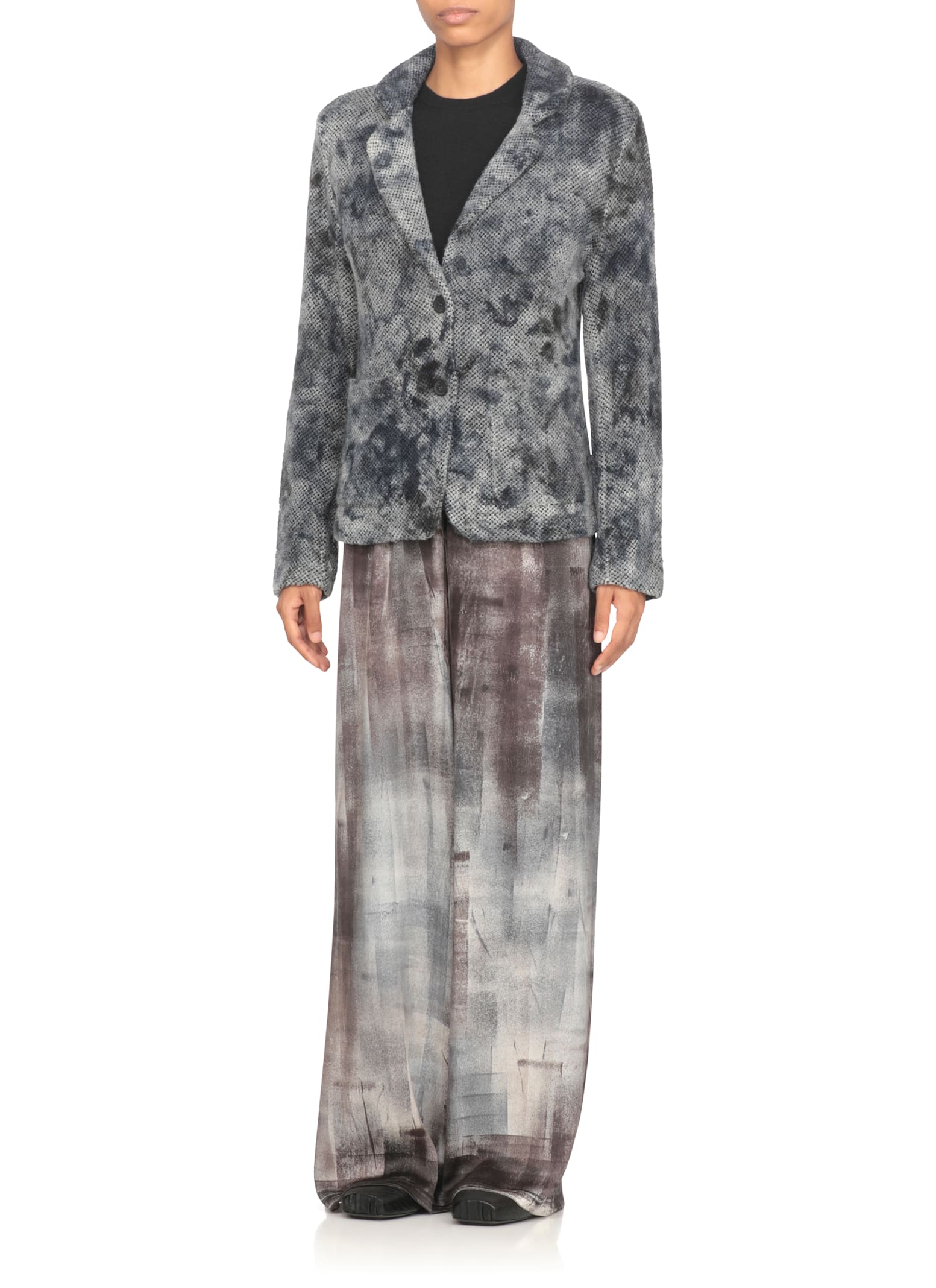 Avant Toi Wool And Cashmere Blazer In Blue