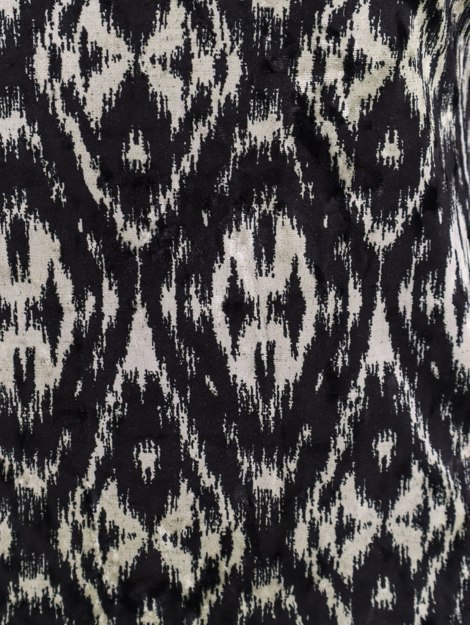 Pierre-louis Mascia Jacquard Velvet Turtleneck Sweater In Animal Print