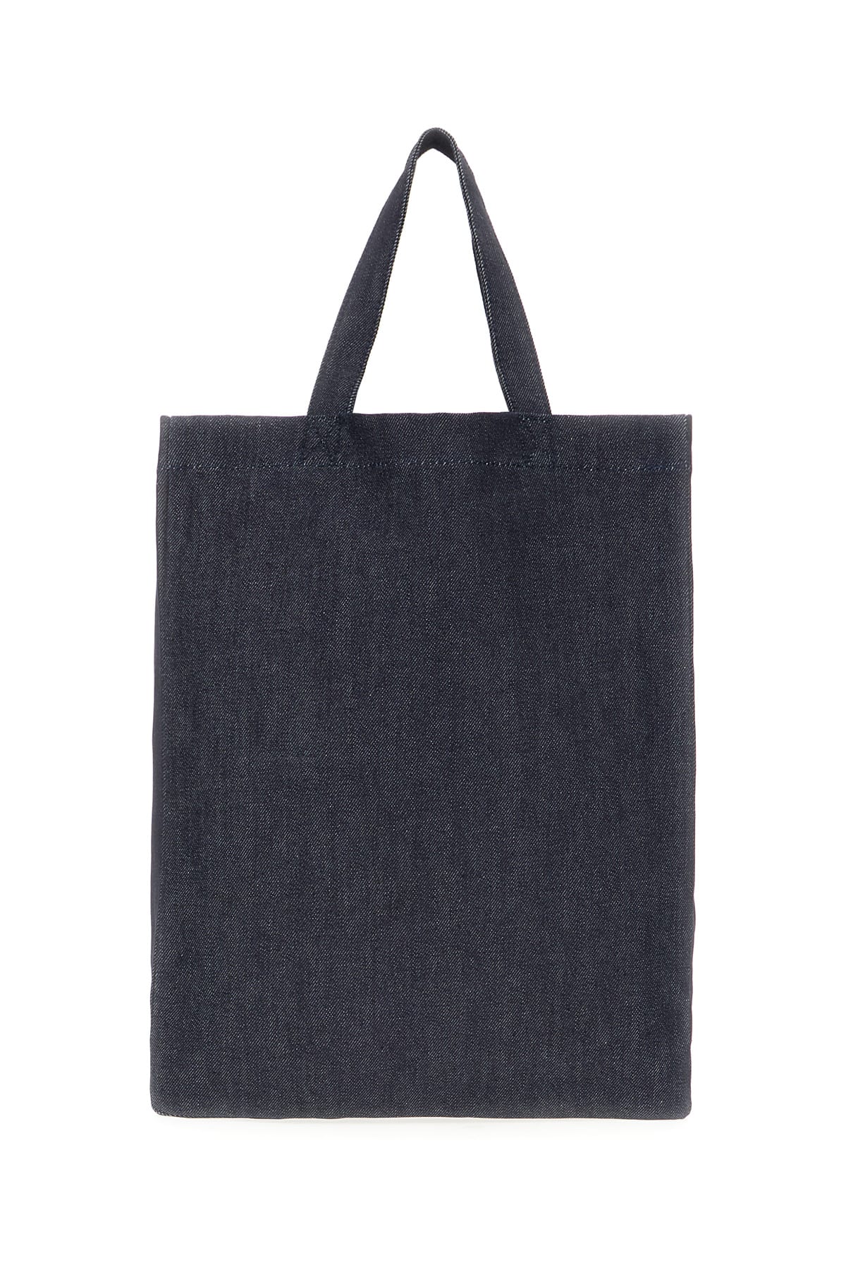 Shop Apc Denim Blend Shopping Bag In Iai