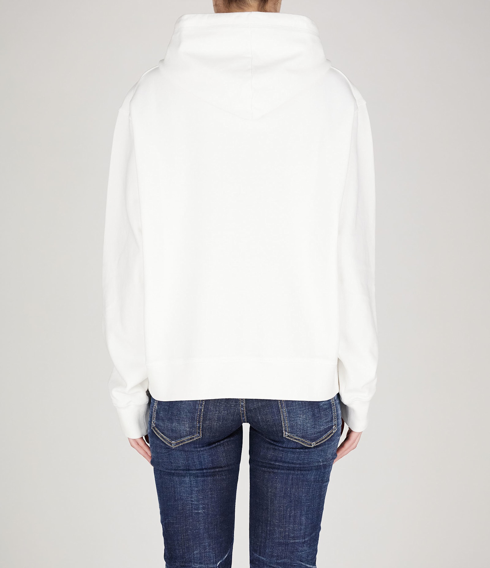 Shop Dsquared2 Sweatshirt In White