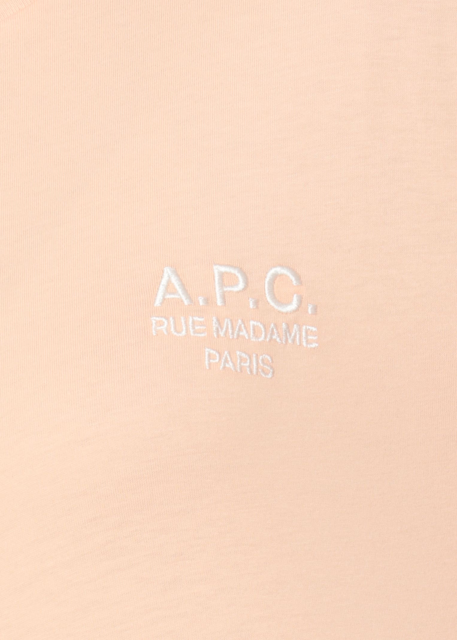Apc A.p.c. T-shirts And Polos In Pink