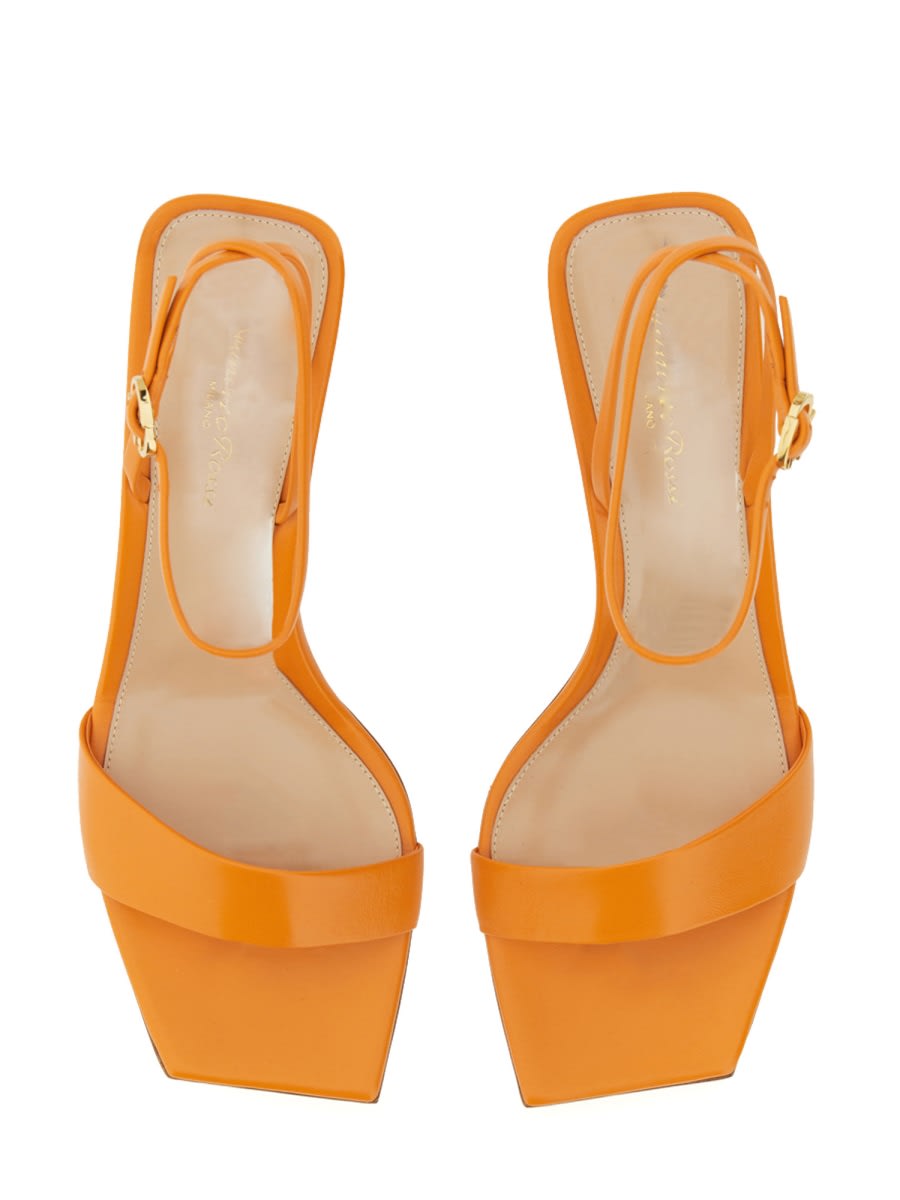 Shop Gianvito Rossi Cosmic Sandal. In Orange