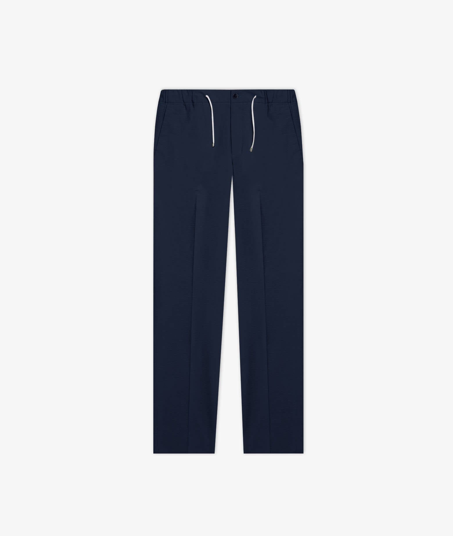 Shop Larusmiani Trousers D20 Pants In Midnightblue