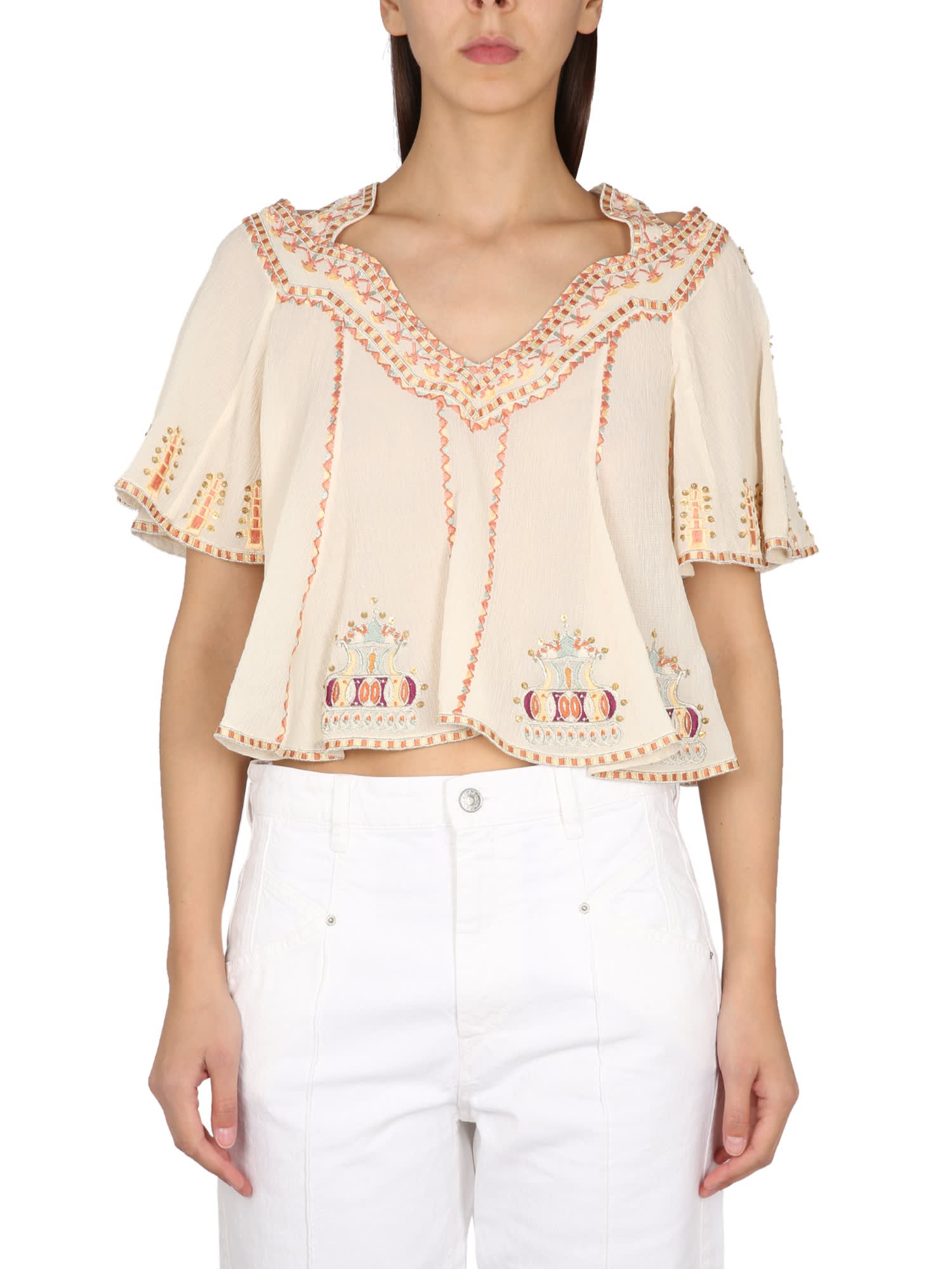 ISABEL MARANT WHITE TOPS