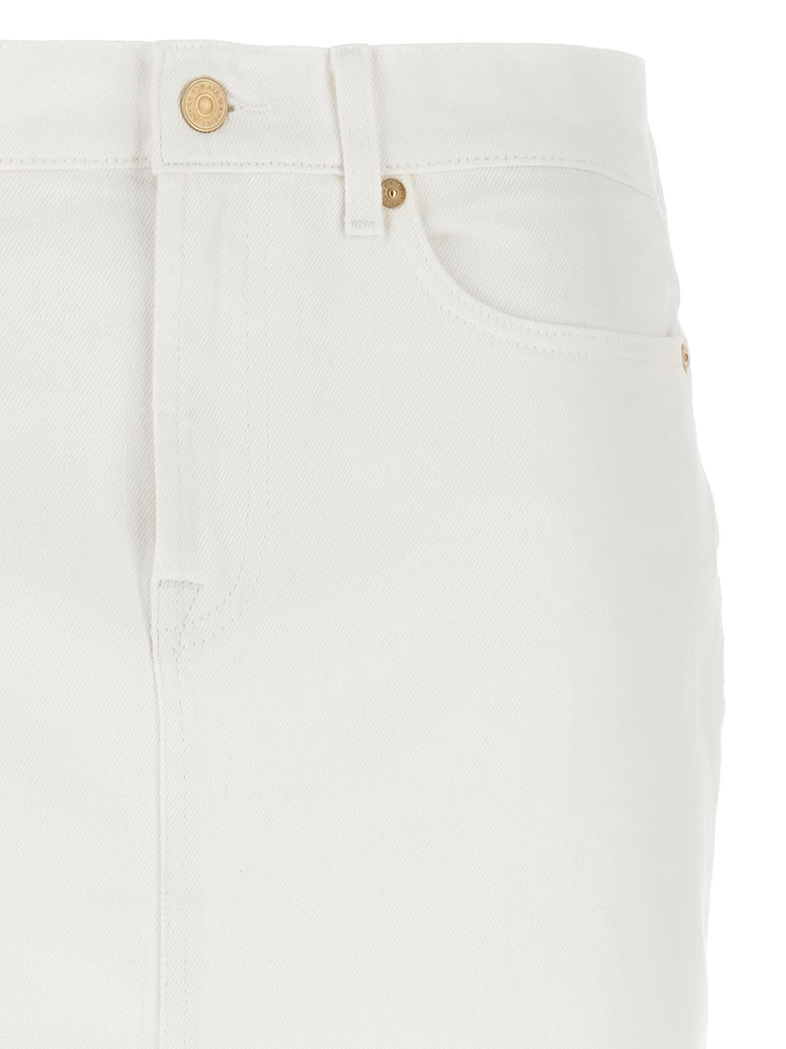 Shop 7 For All Mankind Kellie Skirt In White