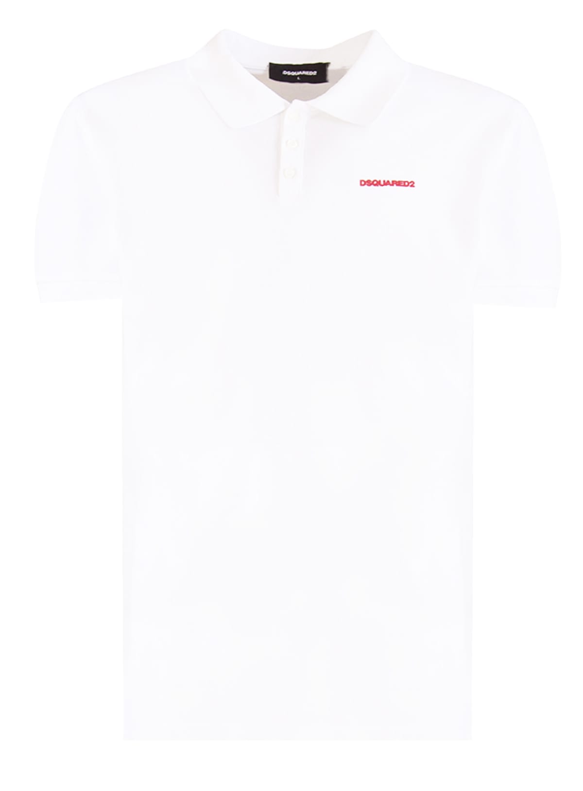 Dsquared2 Dsquared Logo-embroidered Polo Shirt