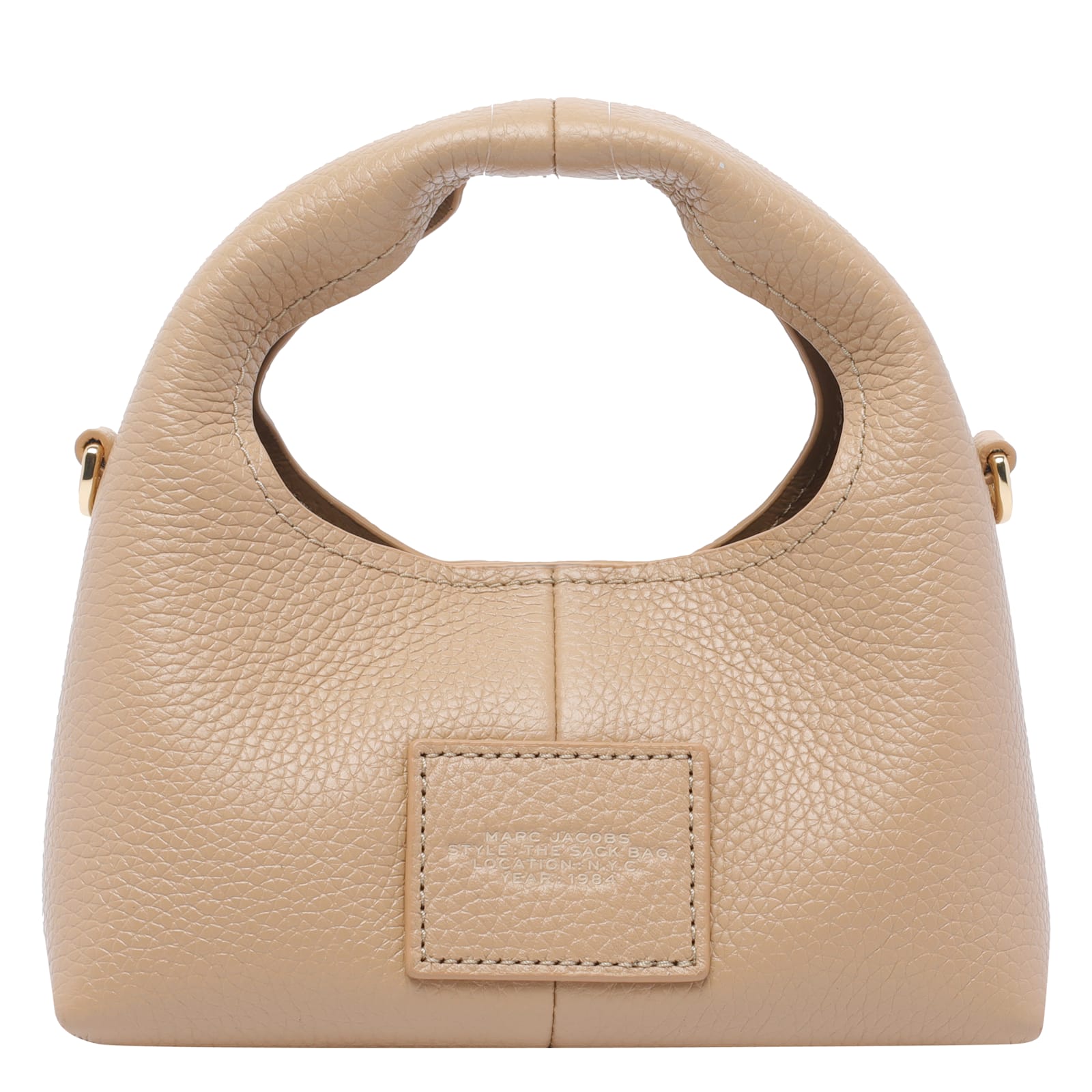 Marc Jacobs The Micro Crossbody Sack Bag In Sand