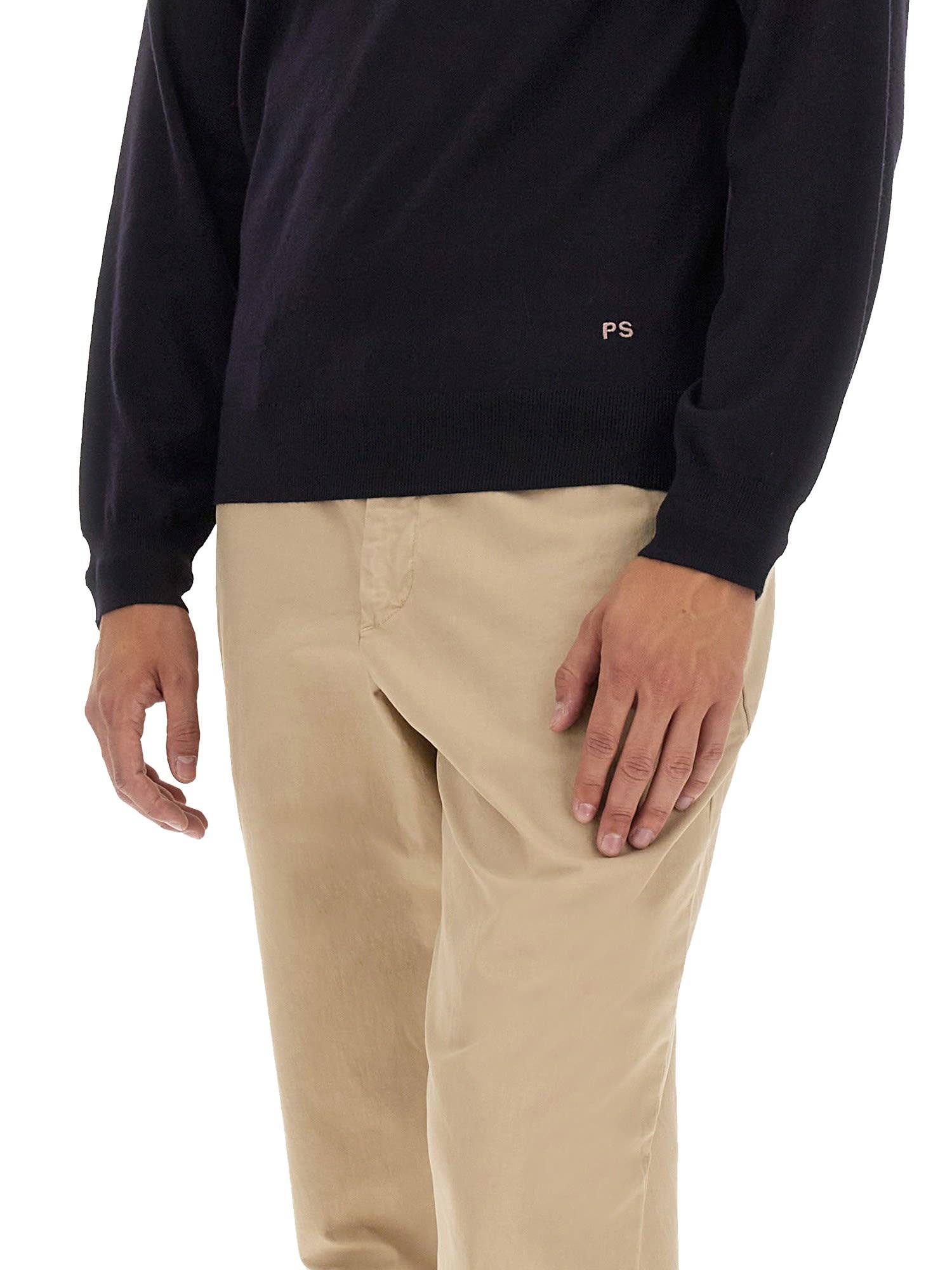Ps By Paul Smith Ps Paul Smith Jersey With Logo In Blue