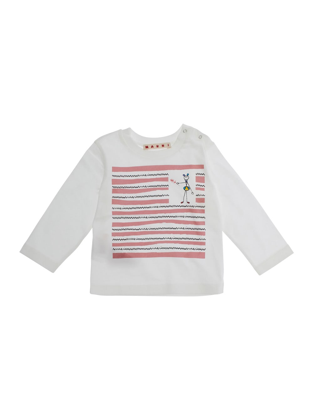 Marni Graphic-print T-shirt In Multi