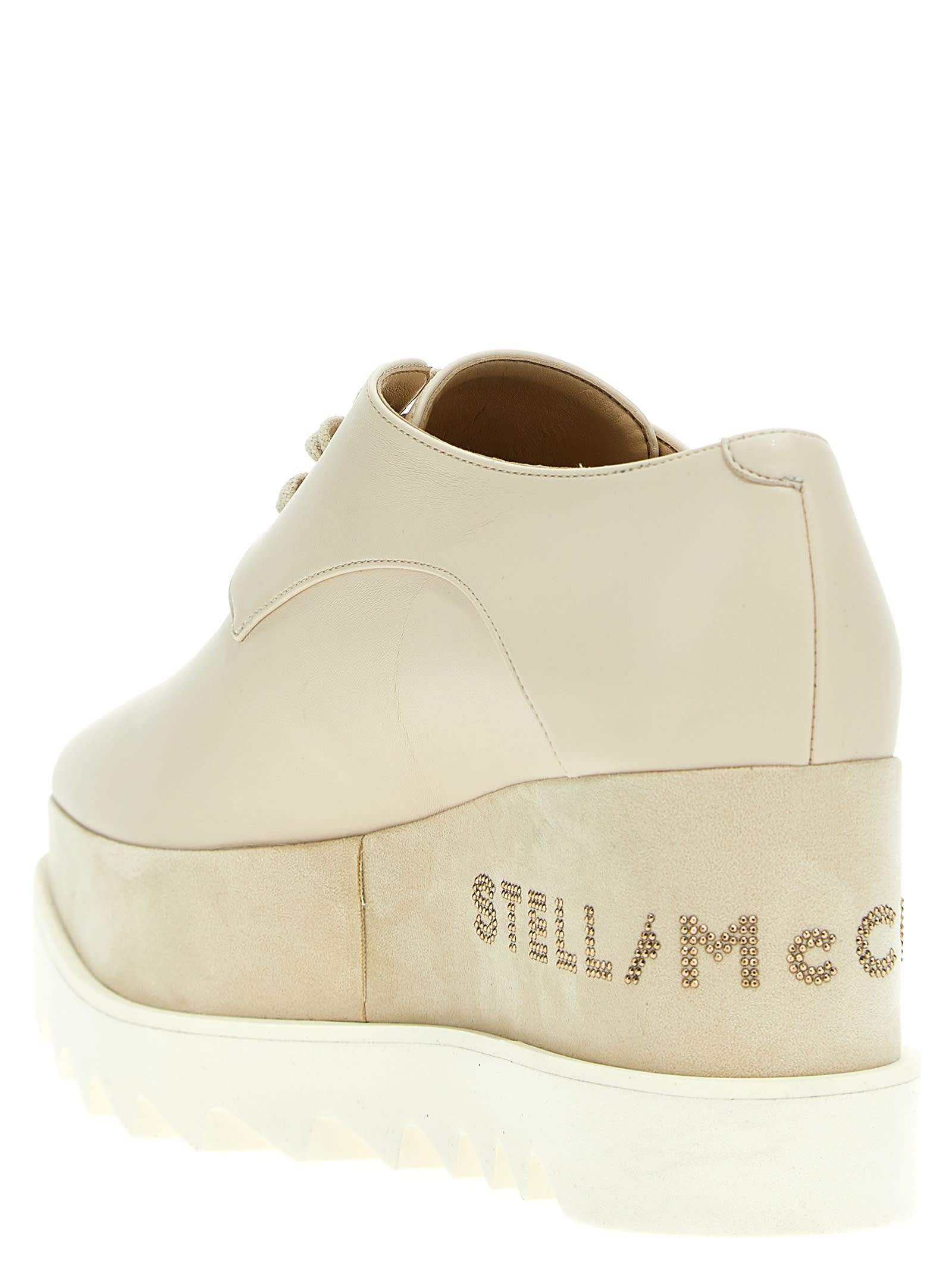 Shop Stella Mccartney Elyse Wedges In White