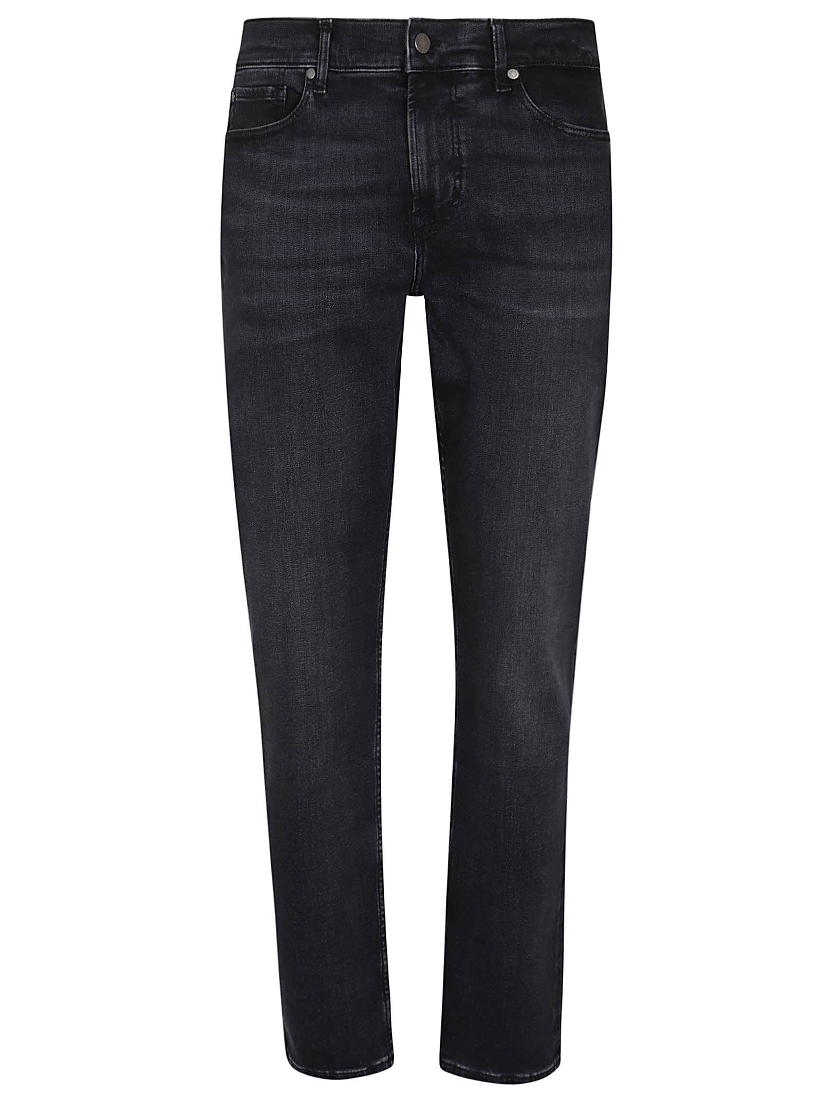 Shop 7 For All Mankind Slimmy Luxe Performance Erjon In Black