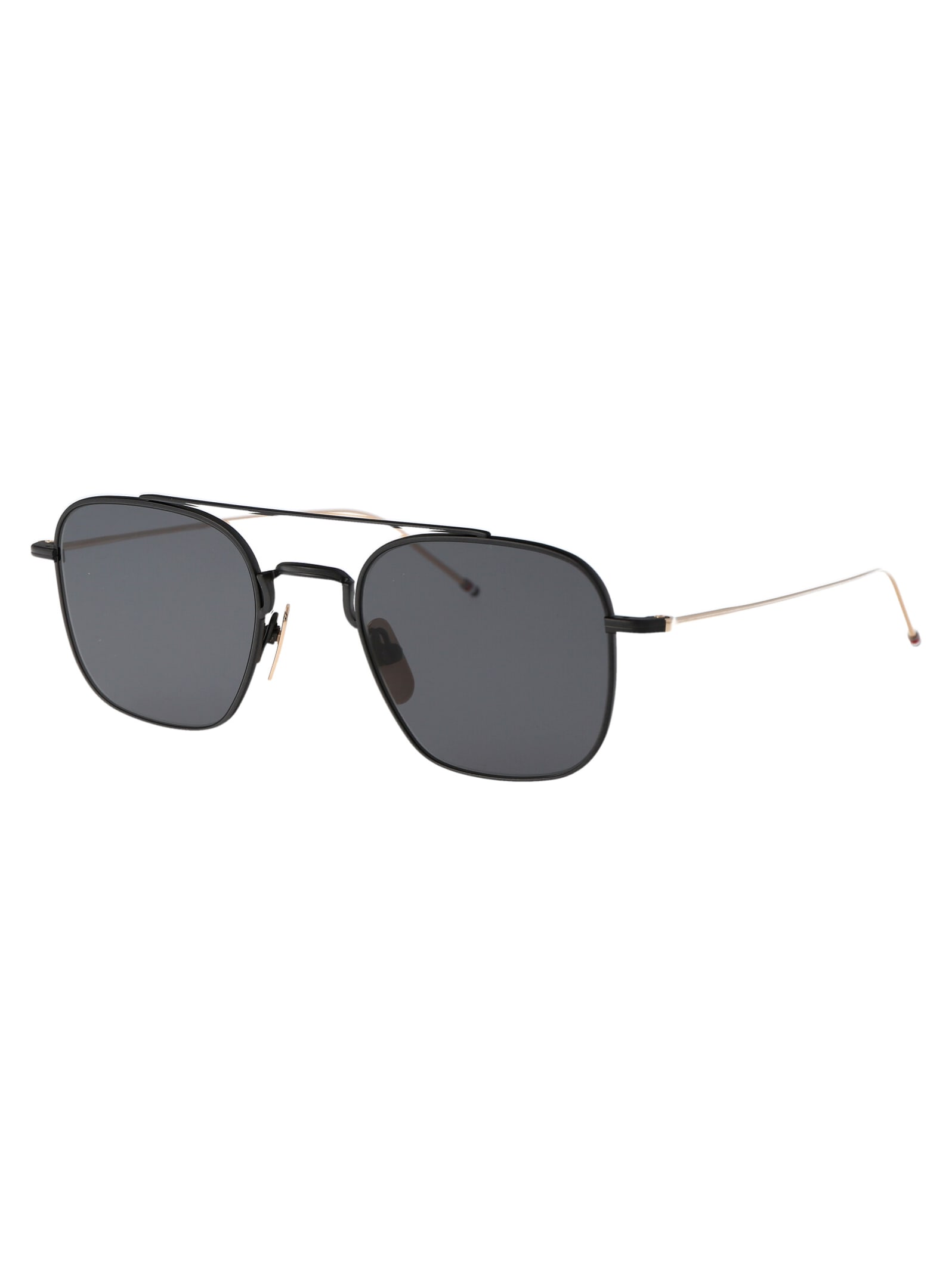 Shop Thom Browne Ues907a-g0001-005-50 Sunglasses In 005 Black