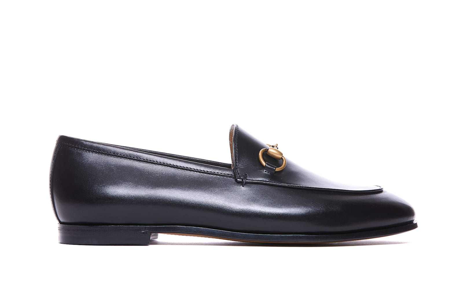 Shop Gucci Jordaan Loafers In Black