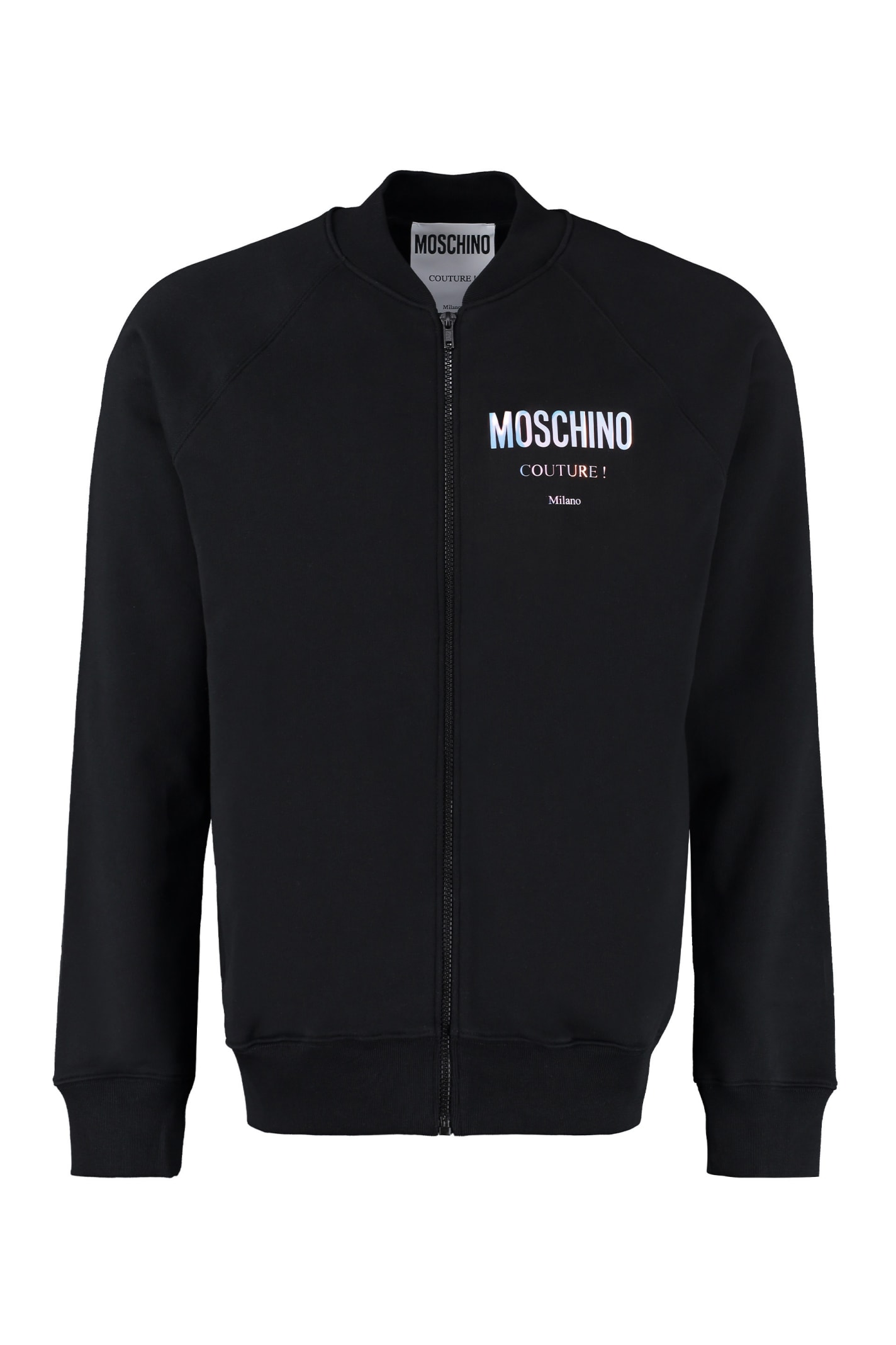 Moschino Cotton Full-zip Sweatshirt