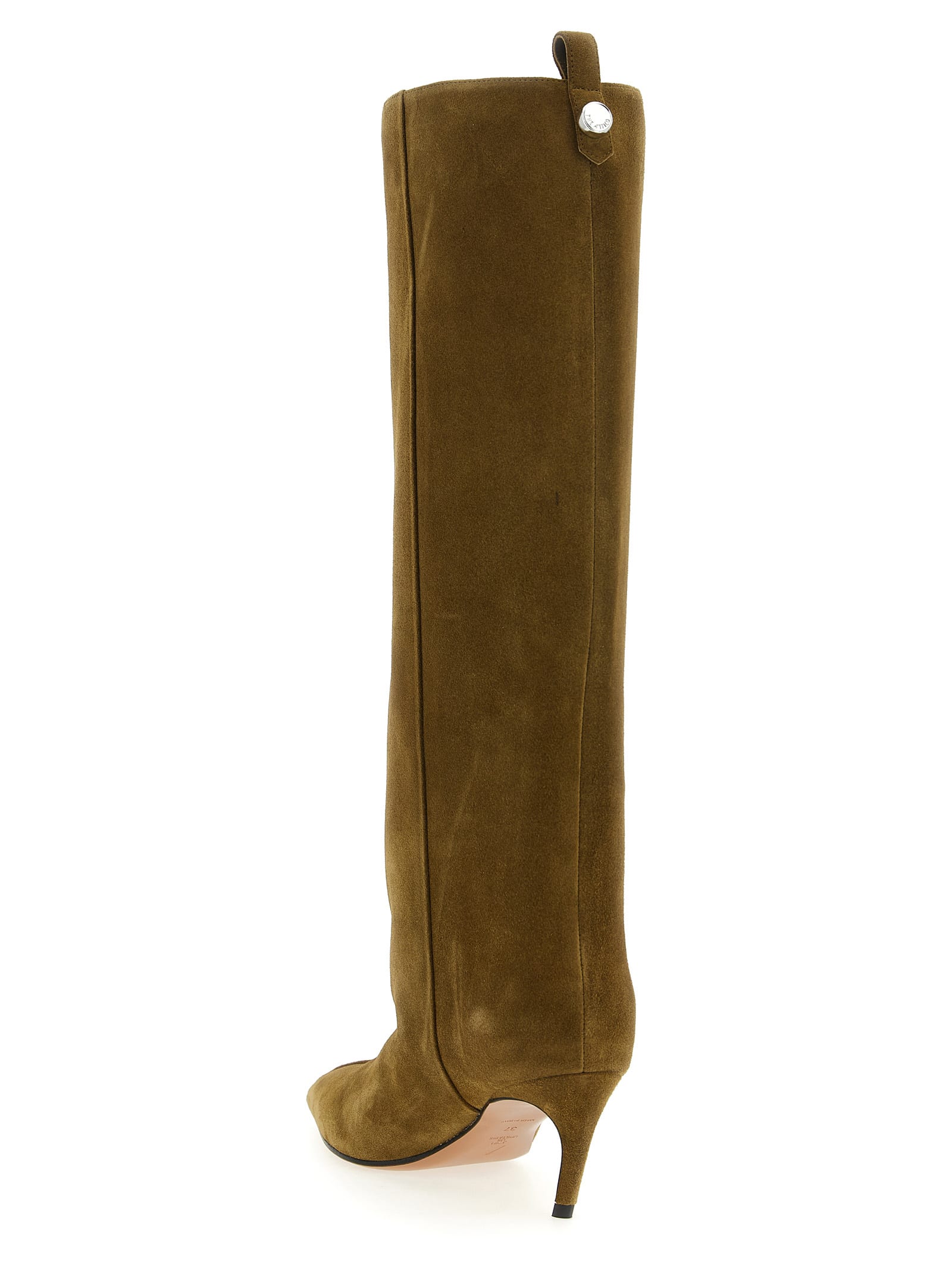 Attico Lea Boots In Brown