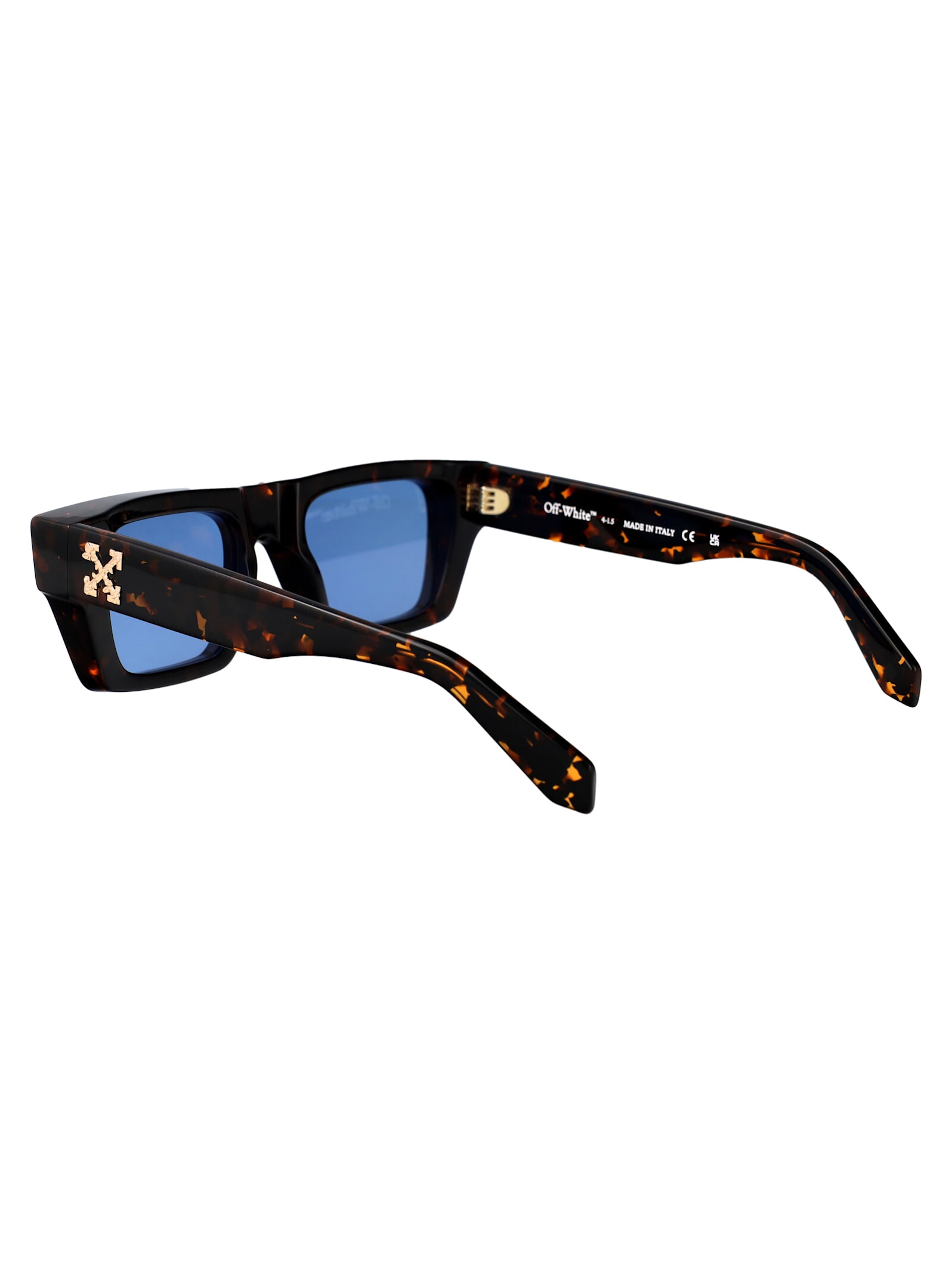 Off-white Oregon Sunglasses In Havana Blue